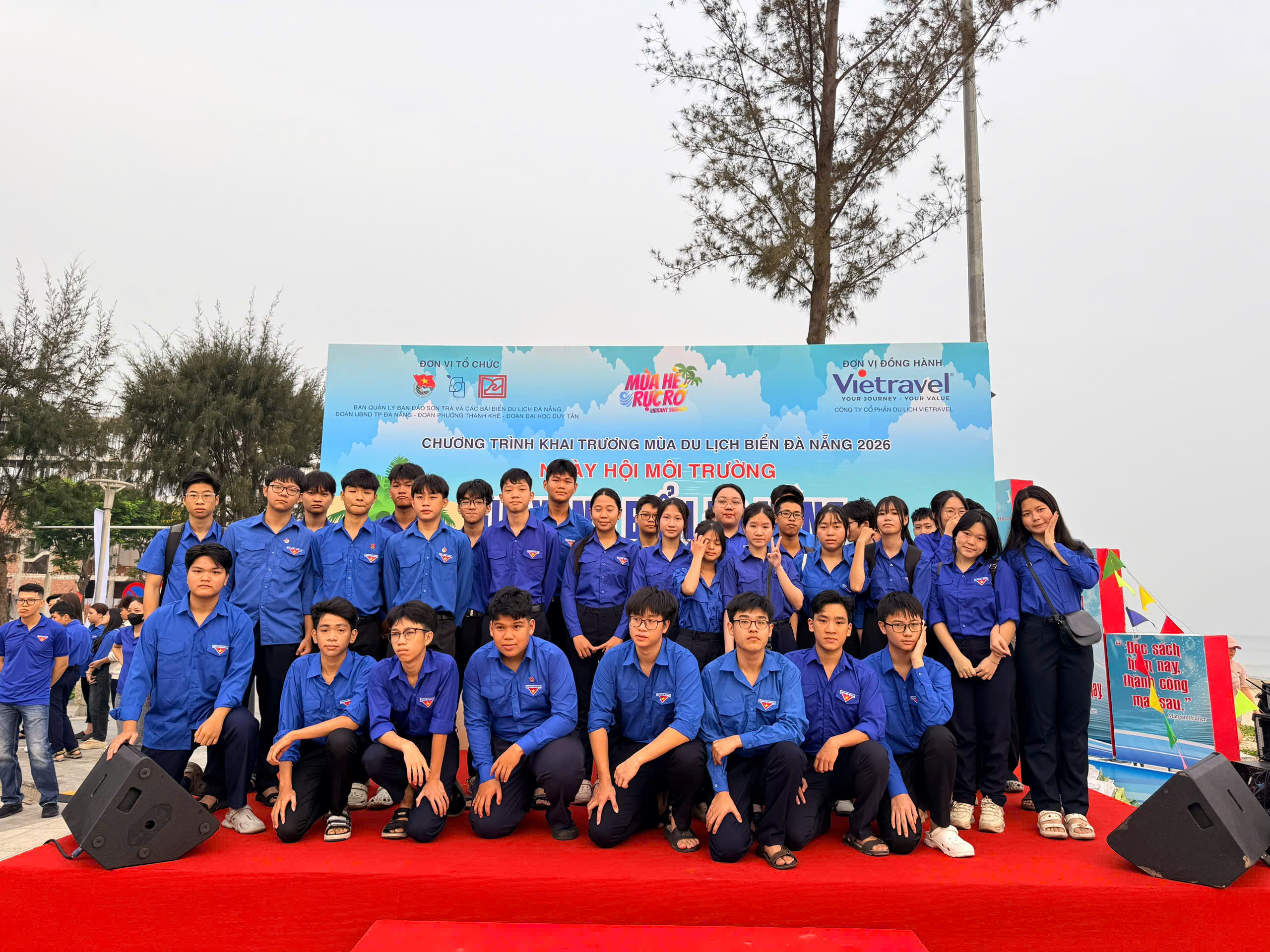 Đoàn phường Thanh Khê: Tổ chức Ngày hội môi trường “Giữ xanh biển Đà Nẵng”