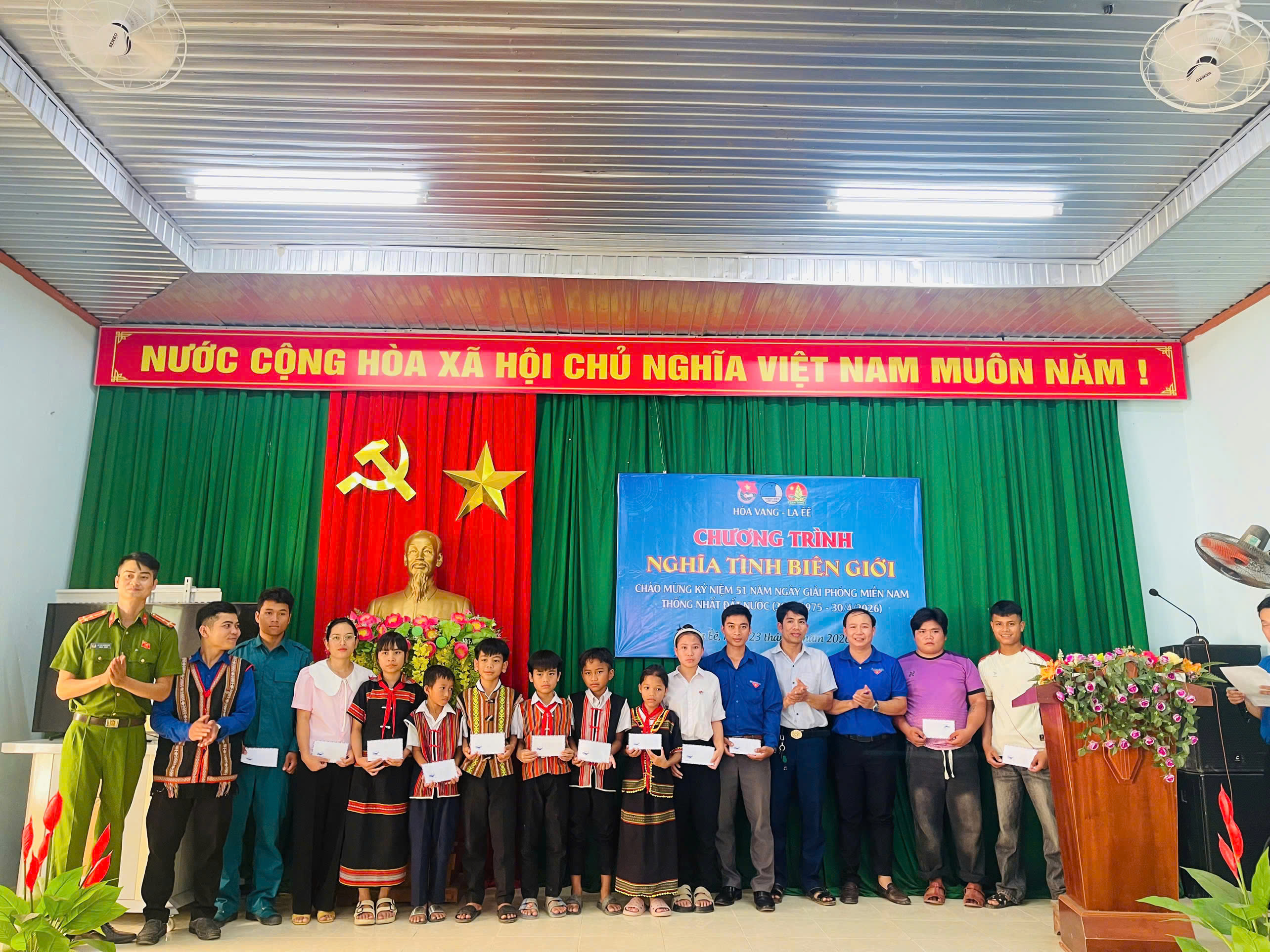 Đoàn xã Hòa Vang: Triển khai Chương trình “Nghĩa tình biên giới” năm 2026