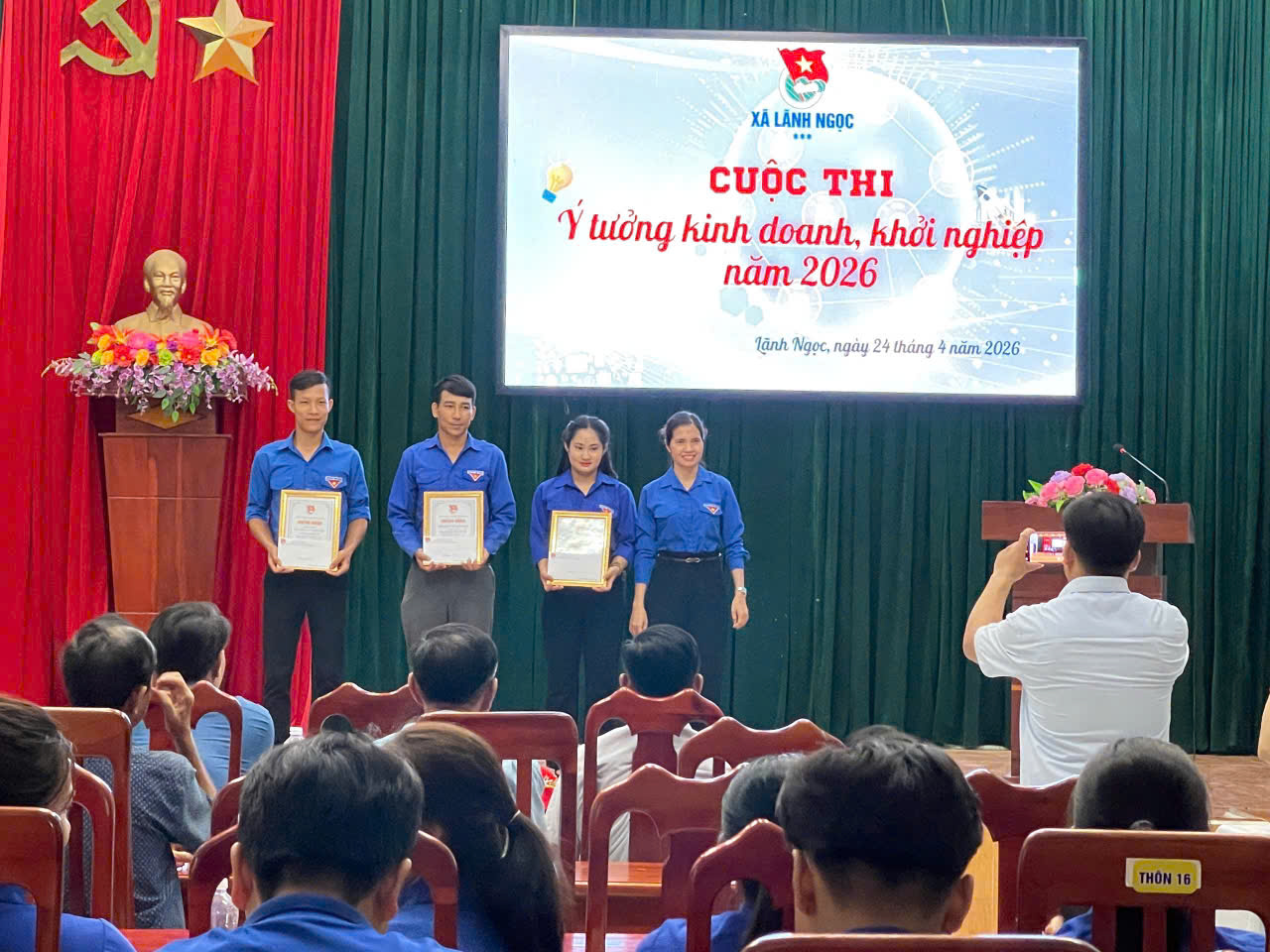 Lãnh Ngọc: Tổ chức cuộc thi “Ý tưởng kinh doanh, khởi nghiệp” năm 2026