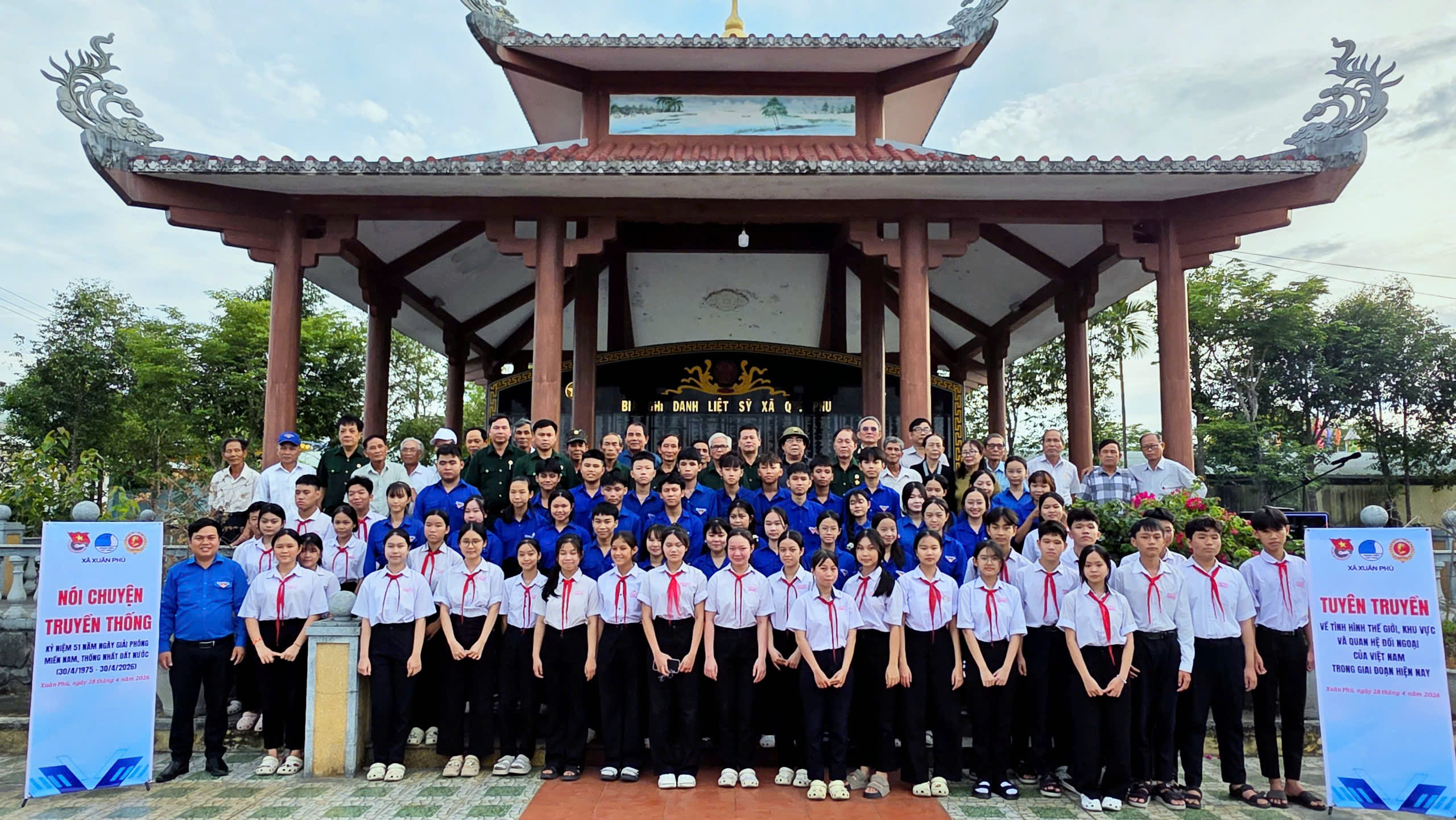 Tuổi trẻ xã Xuân Phú ôn truyền thống, vững niềm tin trong thời đại mới
