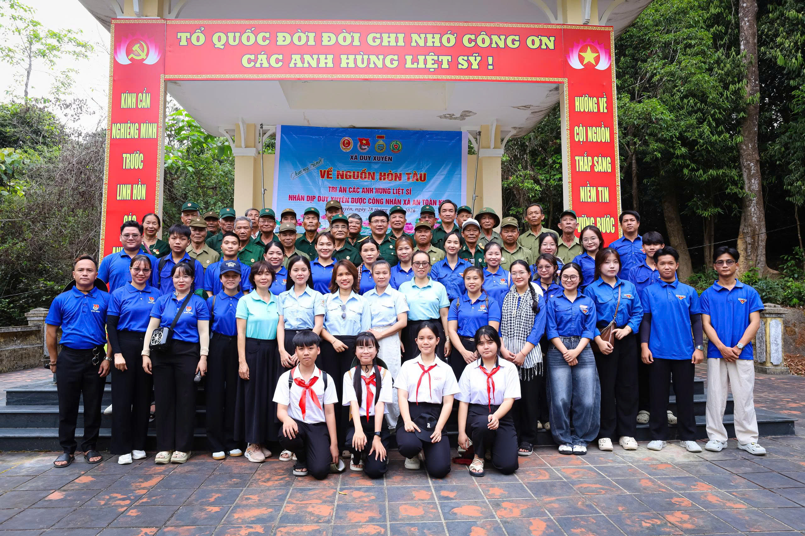 Duy Xuyên: Chương trình về nguồn “Tìm về địa chỉ đỏ” năm 2026