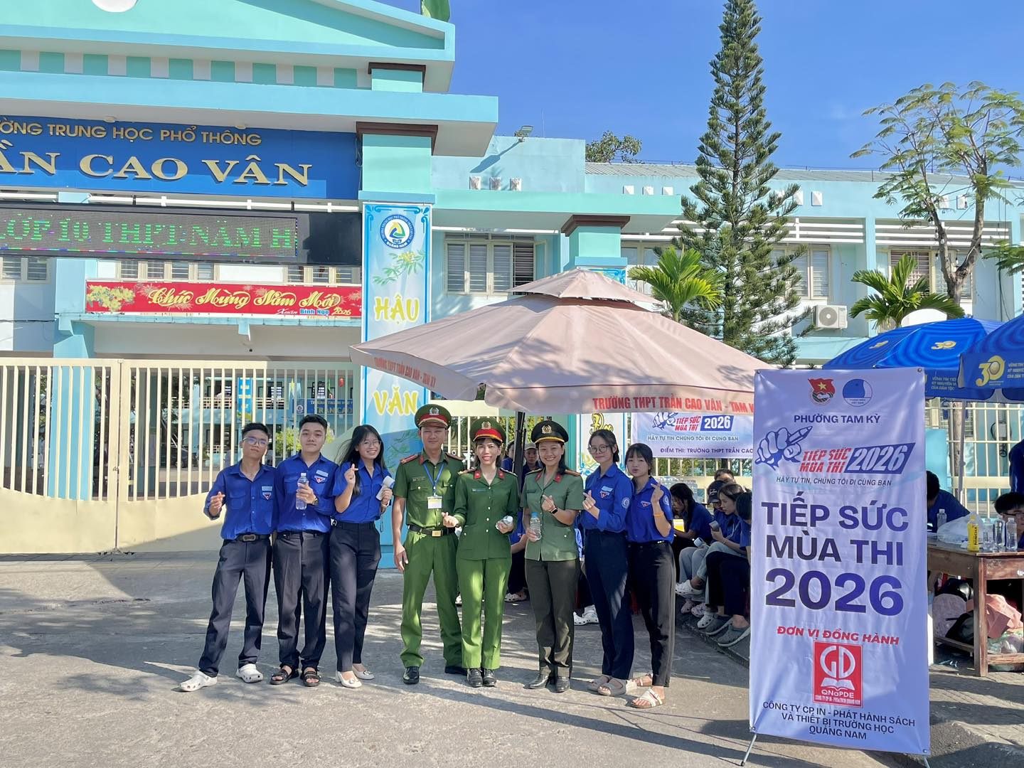 Tuổi trẻ Công an thành phố Đà Nẵng lan tỏa hình ảnh đẹp trong Chương trình “Tiếp sức mùa thi”