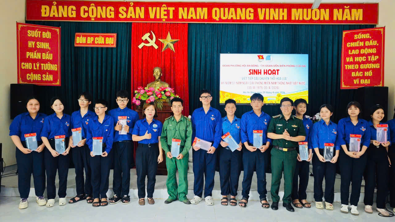 Đoàn phường Hội An Đông tổ chức chuỗi hoạt động kỷ niệm 51 năm Ngày Giải phóng miền Nam, thống nhất đất nước