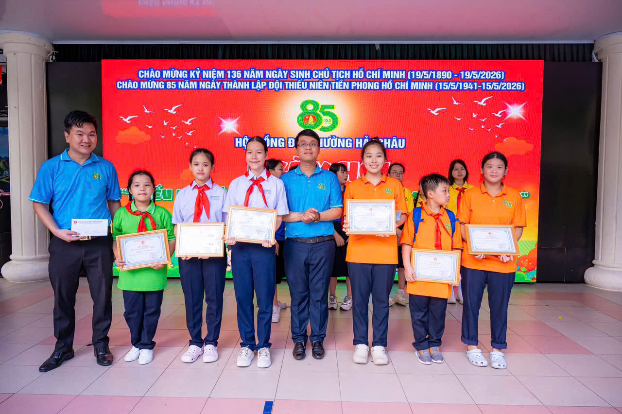 Hội đồng Đội phường Hải Châu tổ chức Ngày hội “Thiếu nhi Hải Châu – vui khỏe chăm ngoan 2026”