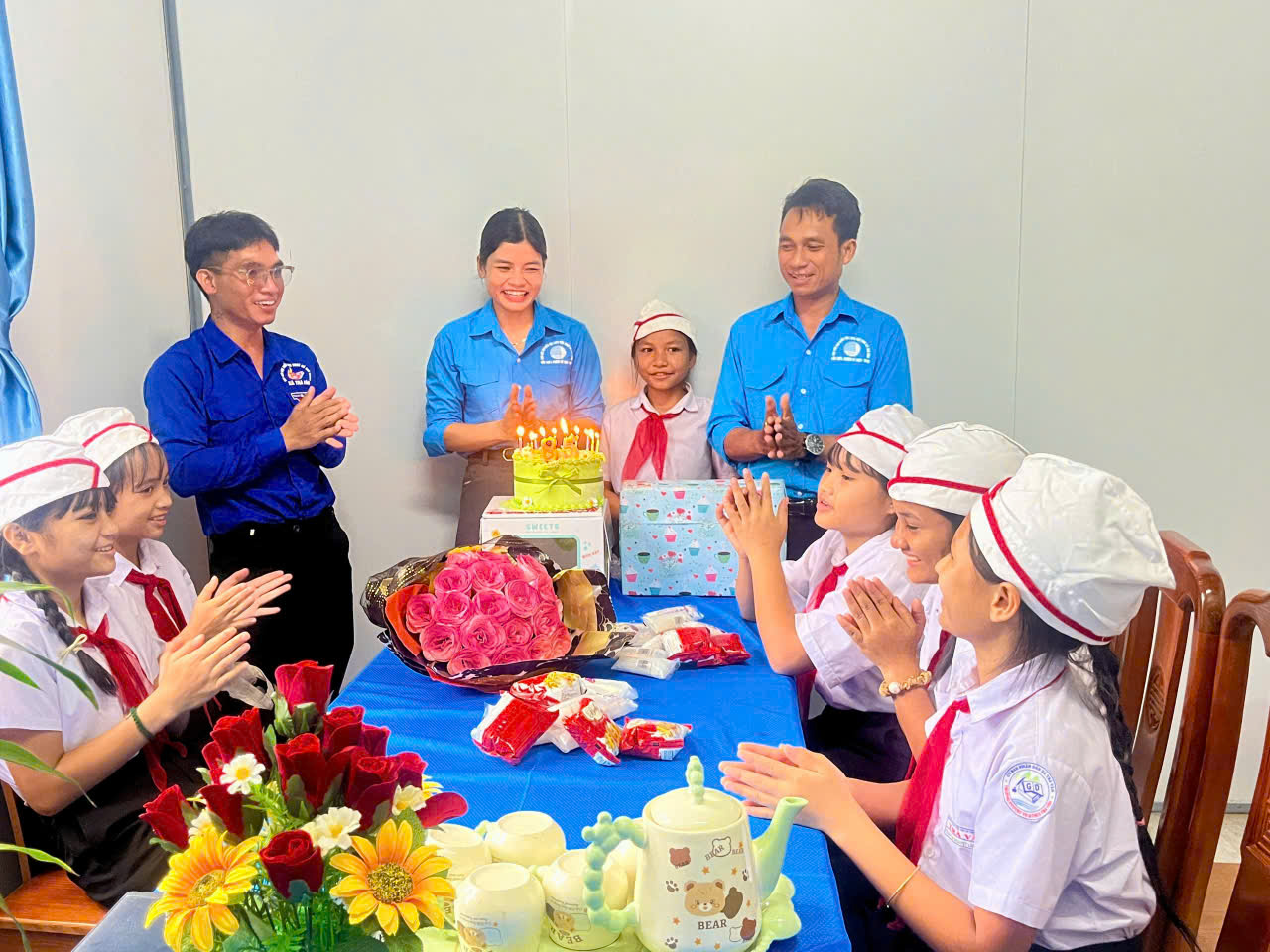 Đoàn Thanh niên – Hội đồng Đội xã Trà Vân tổ chức gặp mặt nhân kỷ niệm 85 năm Ngày thành lập Đội TNTP Hồ Chí Minh