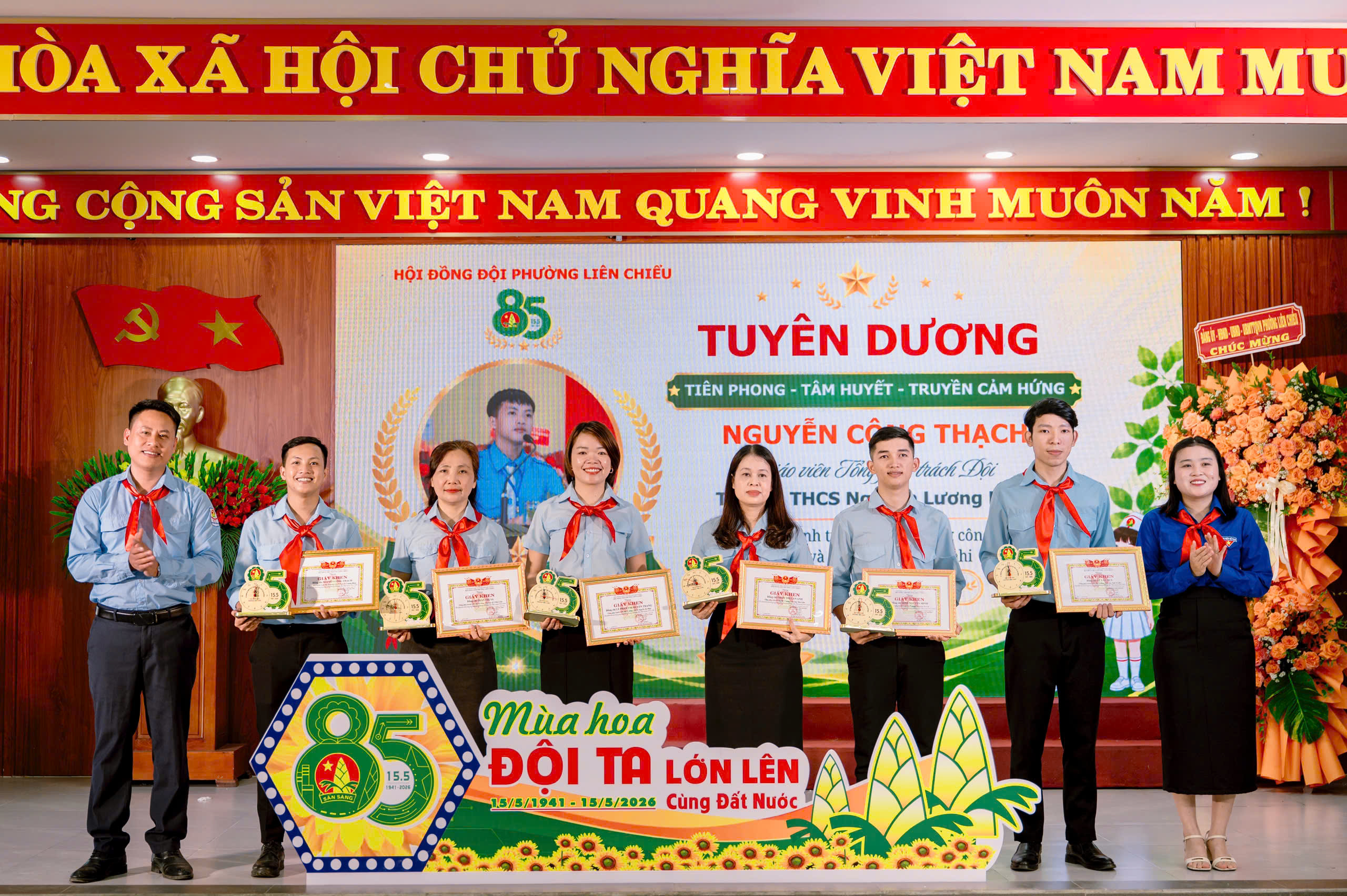 Đoàn phường – Hội đồng Đội phường Liên Chiểu tổ chức kỷ niệm 85 năm Ngày thành lập Đội TNTP Hồ Chí Minh
