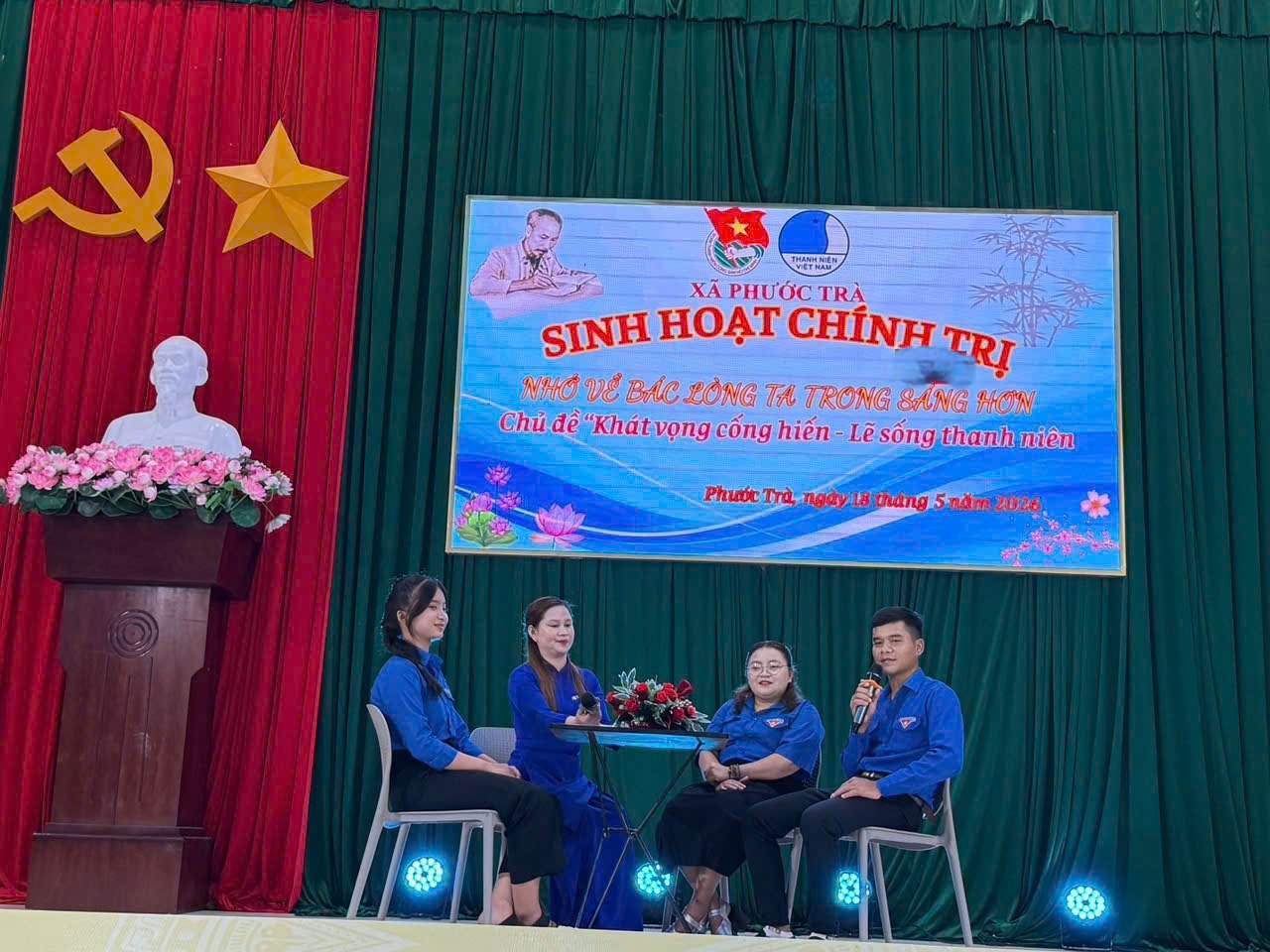 PHƯỚC TRÀ: KHÁT VỌNG TUỔI TRẺ – SÁNG MÃI LỜI BÁC DẠY