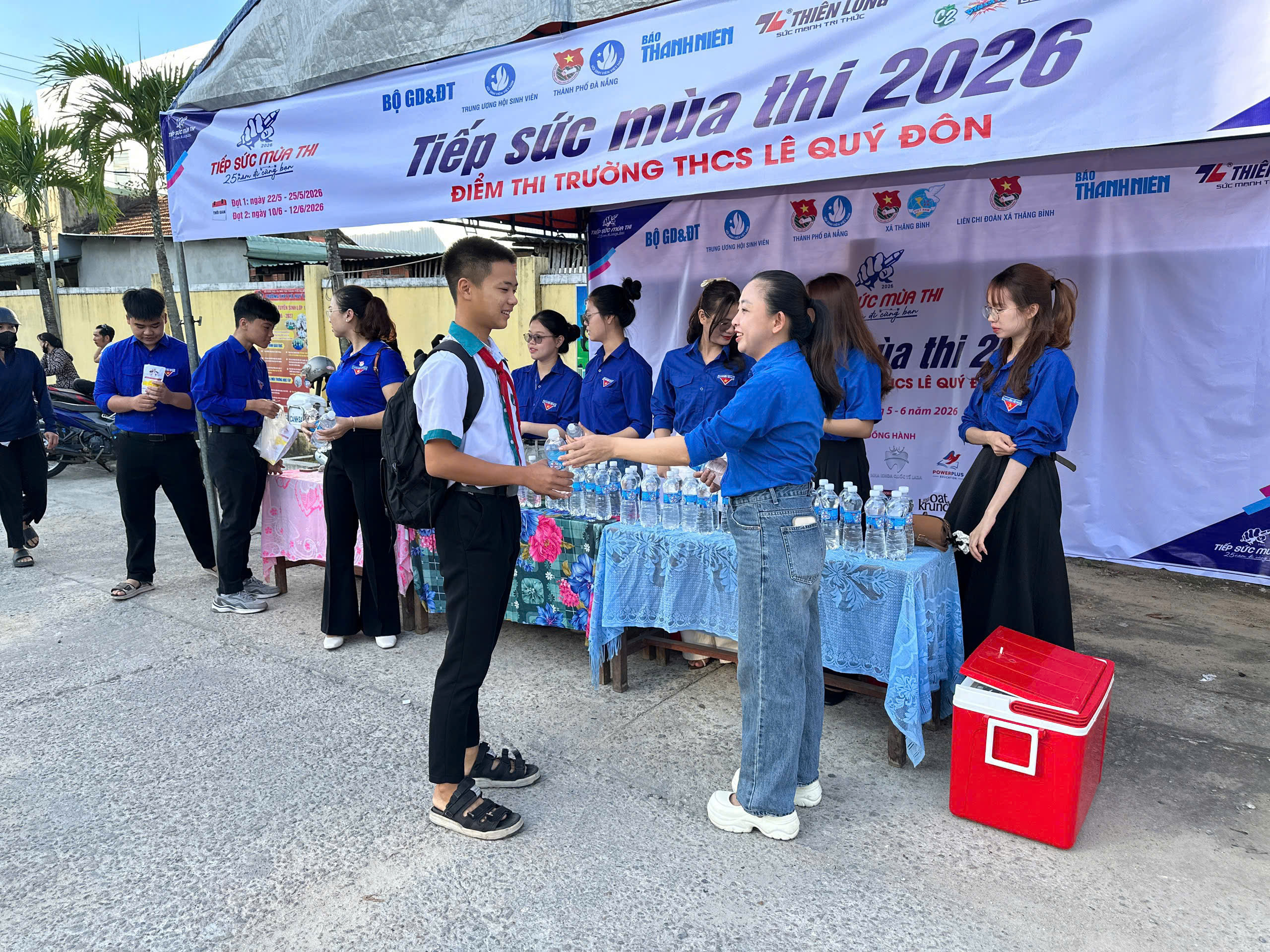 Tuổi trẻ xã Thăng Bình ra quân Chương trình “Tiếp sức mùa thi” năm 2026