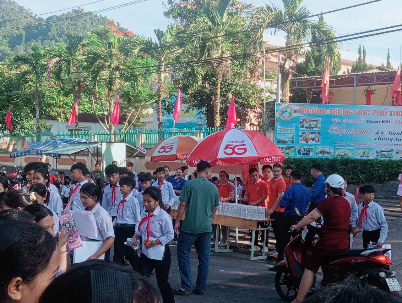 Các xã Phước Thành, Khâm Đức, Phước Năng, Phước Hiệp và Phước Chánh ra quân “Tiếp sức mùa thi” năm 2026