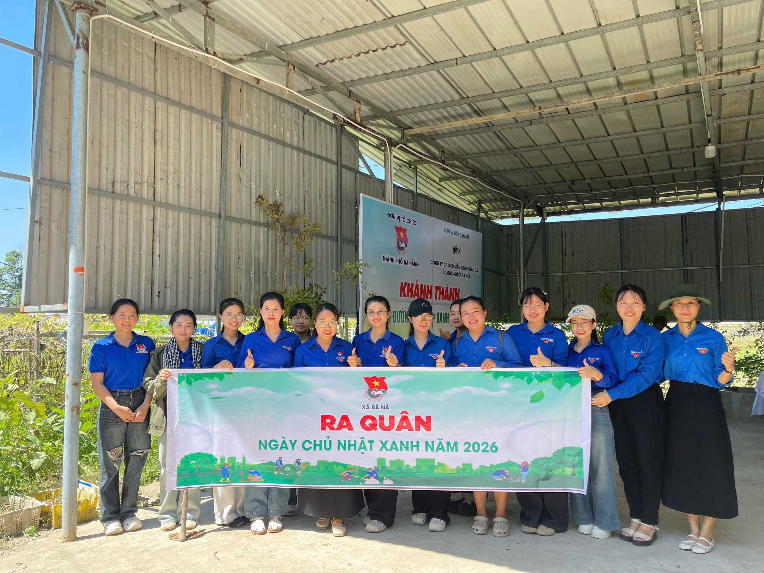Tuổi trẻ Bà Nà đồng loạt ra quân hưởng ứng “Ngày Chủ nhật xanh” đợt II năm 2026
