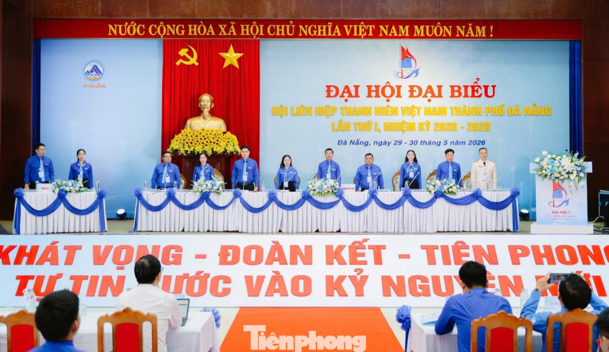 Phiên thứ nhất Đại hội đại biểu Hội LHTN Việt Nam thành phố Đà Nẵng lần thứ I, nhiệm kỳ 2026 - 2029.