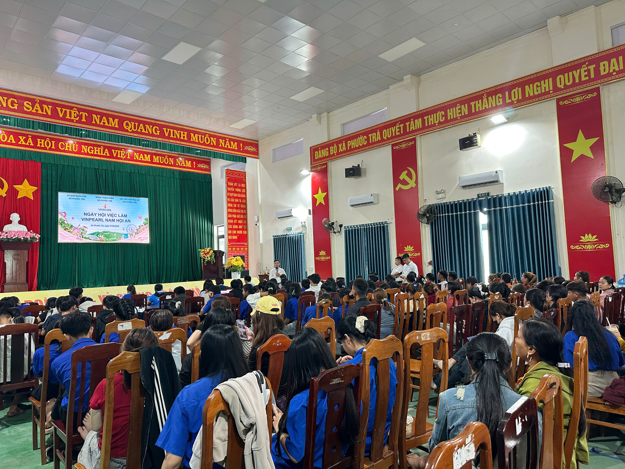 Phước Trà tổ chức “Ngày hội việc làm Vinpearl Nam Hội An” – mở ra cơ hội việc làm cho người dân địa phương