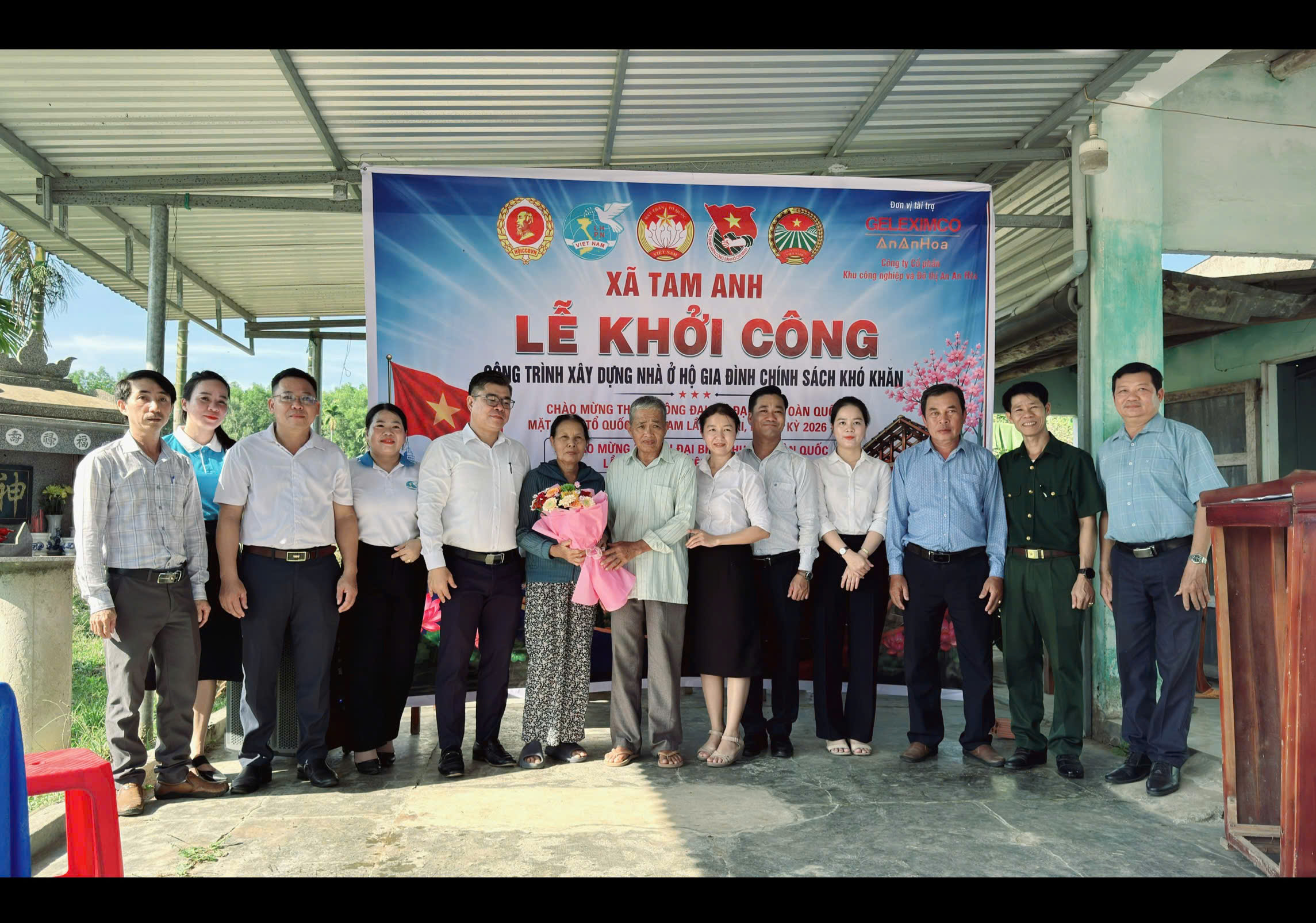 Tam Anh khởi công xây dựng nhà ở cho gia đình chính sách có hoàn cảnh khó khăn