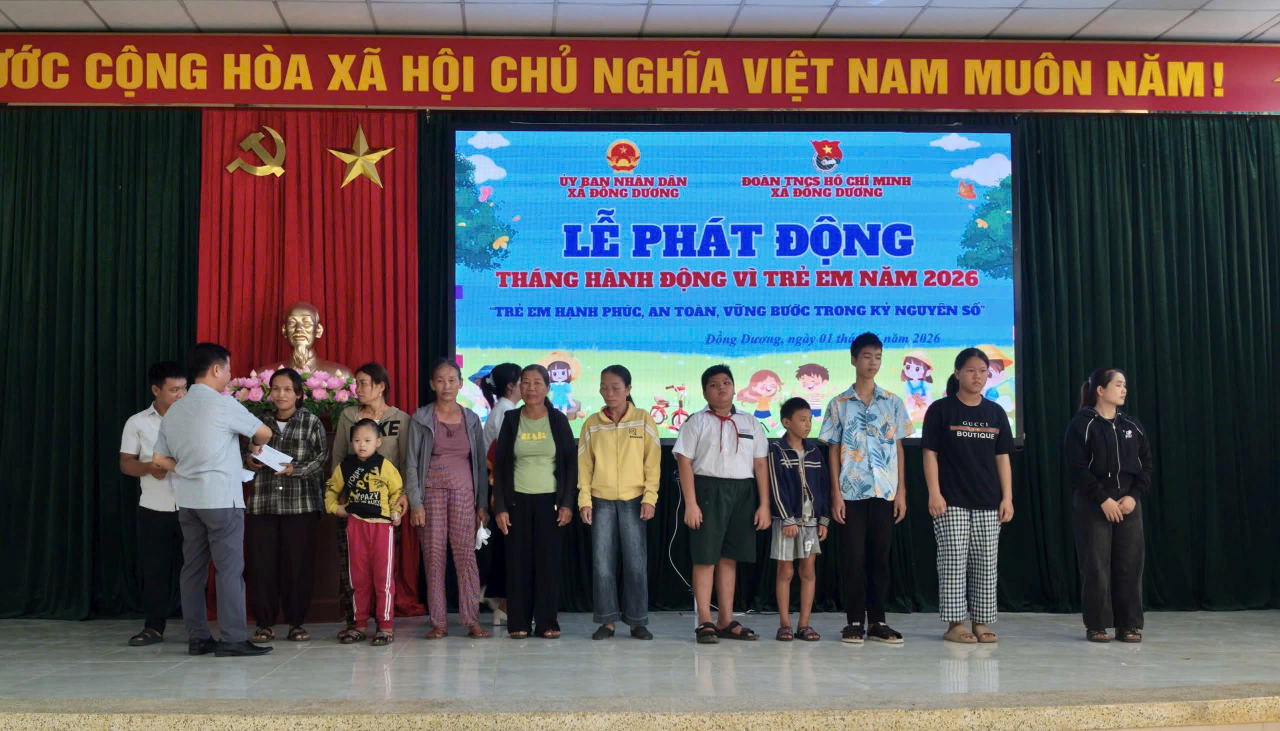 Đồng Dương phát động Tháng hành động vì trẻ em năm 2026