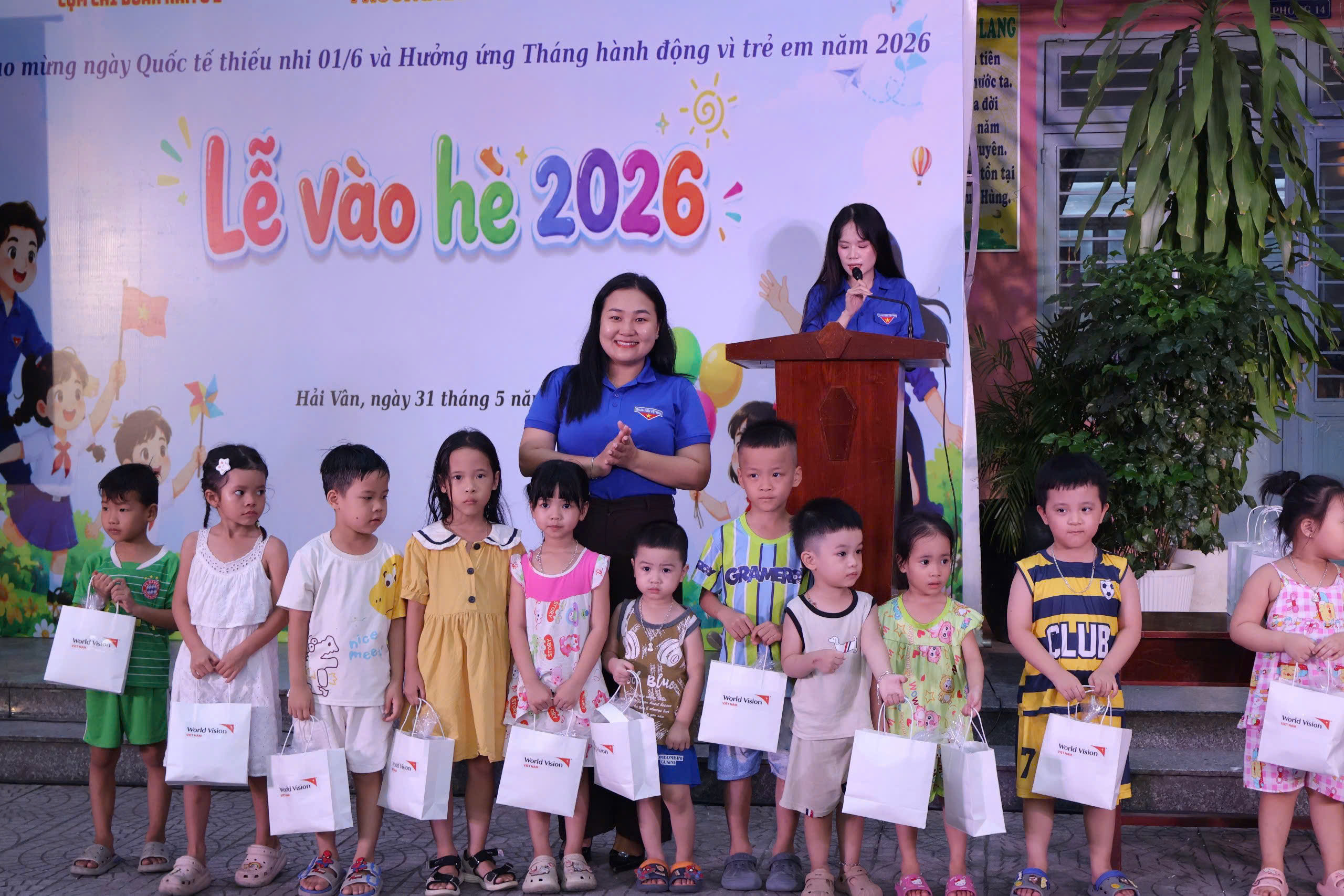 Đoàn Thanh niên - Hội đồng Đội phường Hải Vân tổ chức chuỗi hoạt động Gala hè và Lễ vào hè năm 2026