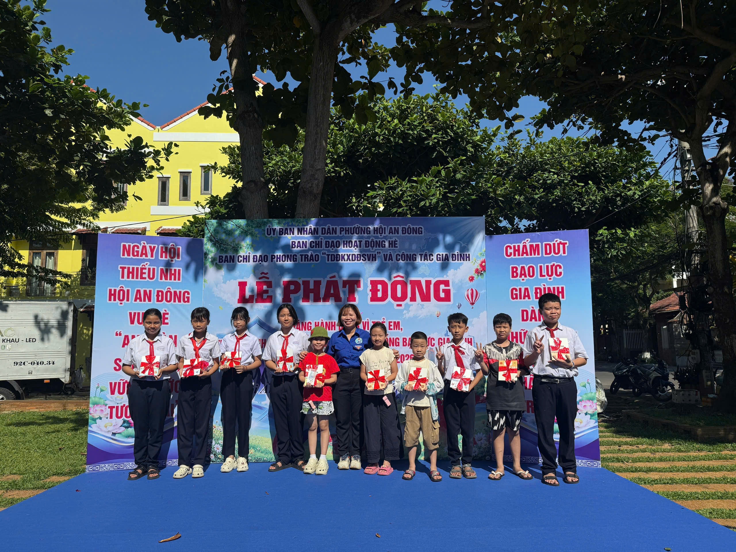 Đoàn phường Hội An Đông phối hợp tổ chức khai mạc hoạt động hè và phát động Tháng hành động vì trẻ em năm 2026