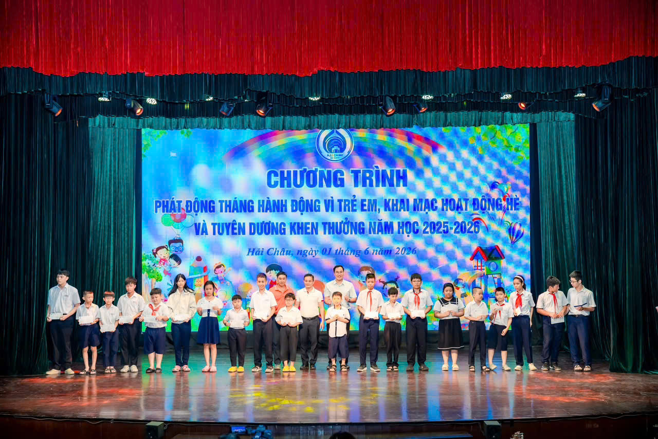 Phường Hải Châu phát động Tháng hành động vì trẻ em và khai mạc hoạt động hè năm 2026