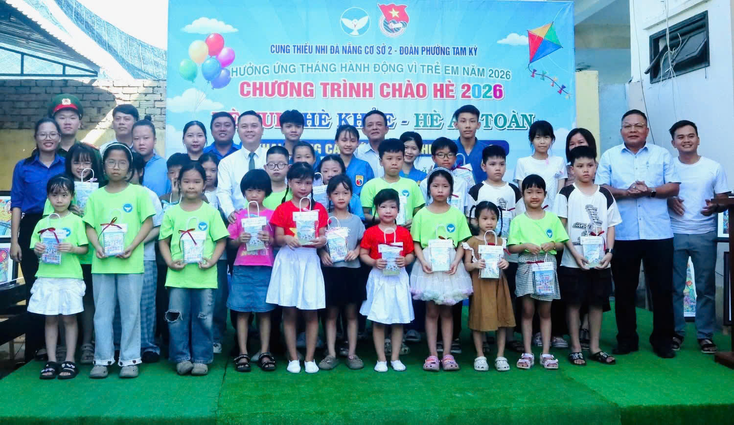 Tam Kỳ tổ chức chương trình “Chào hè 2026 – Hè khỏe, hè vui, hè an toàn”