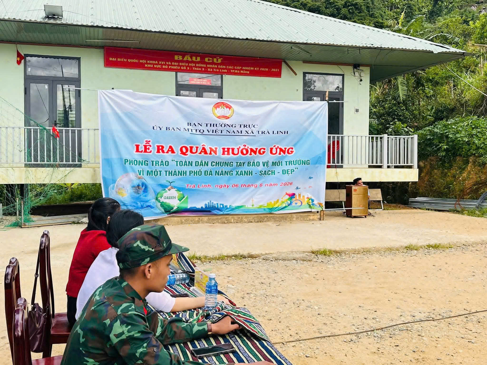 Xã Trà Linh phát động phong trào “Toàn dân chung tay bảo vệ môi trường, vì một thành phố Đà Nẵng xanh - sạch - đẹp” năm 2026