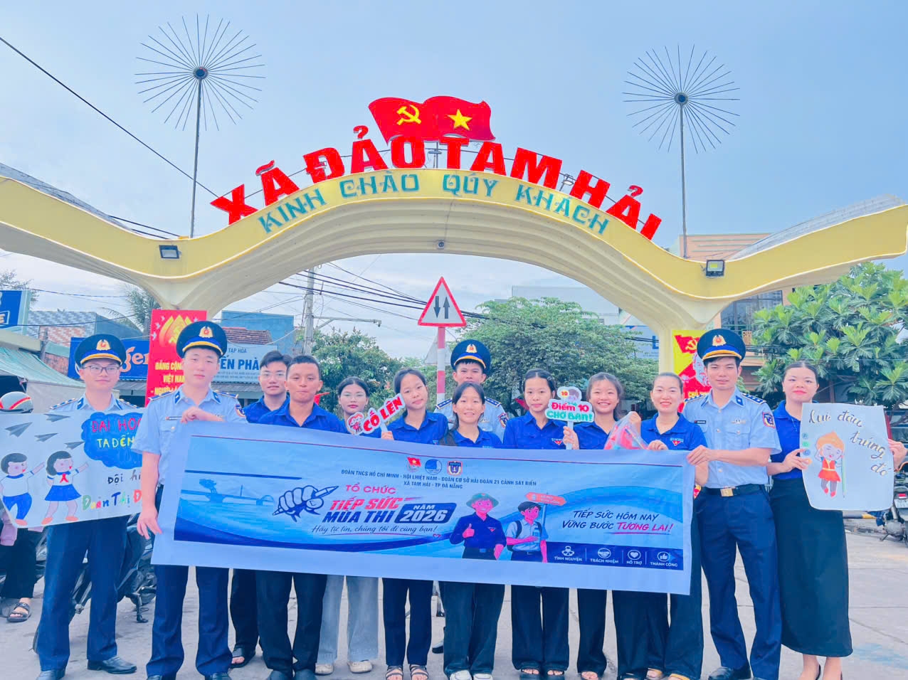 Tuổi trẻ Tam Hải đồng hành cùng sĩ tử trong chương trình “Tiếp sức mùa thi” năm 2026