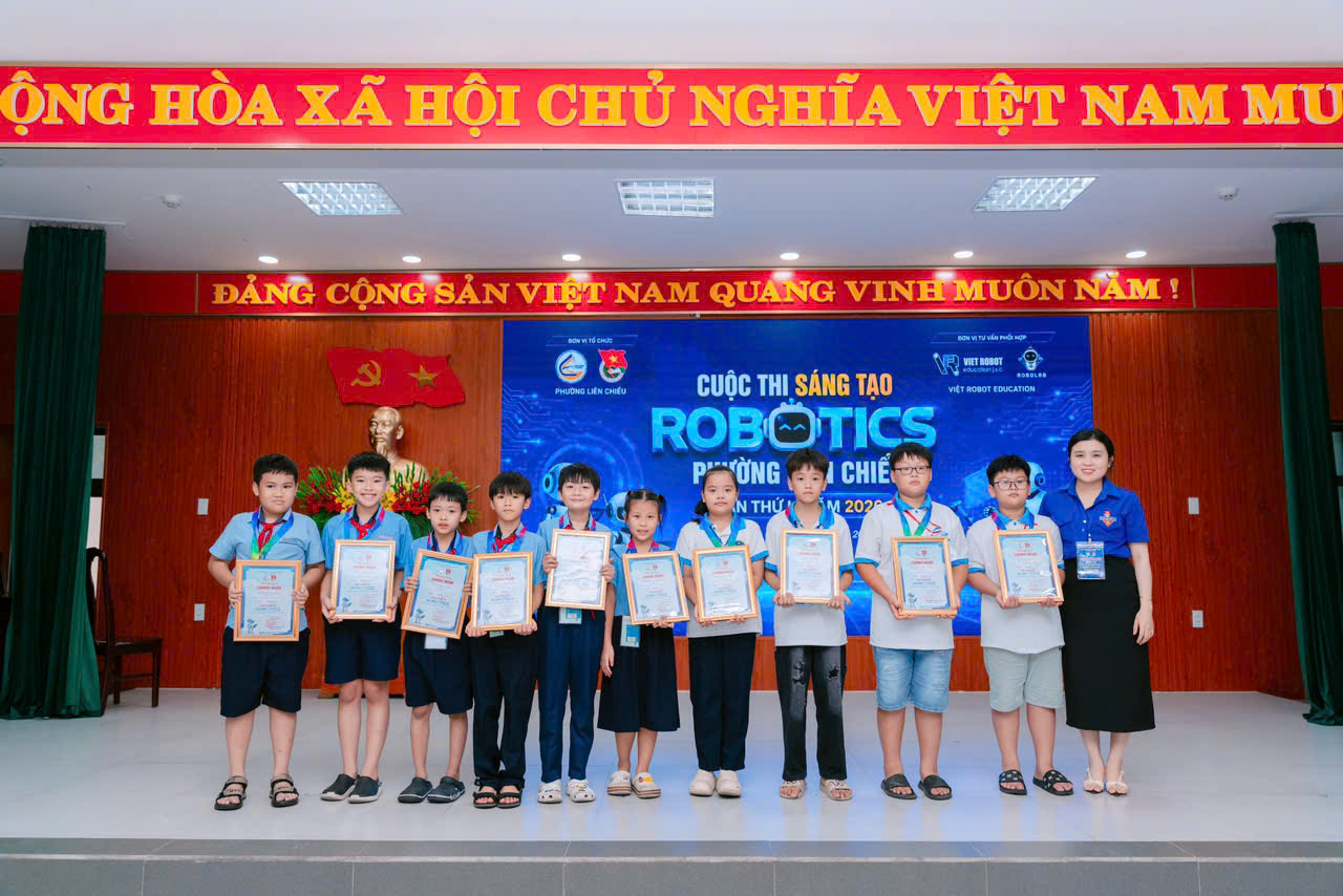 Cuộc thi Sáng tạo Robotics phường Liên Chiểu lần thứ I năm 2026 – Khơi dậy đam mê khoa học, công nghệ trong học sinh