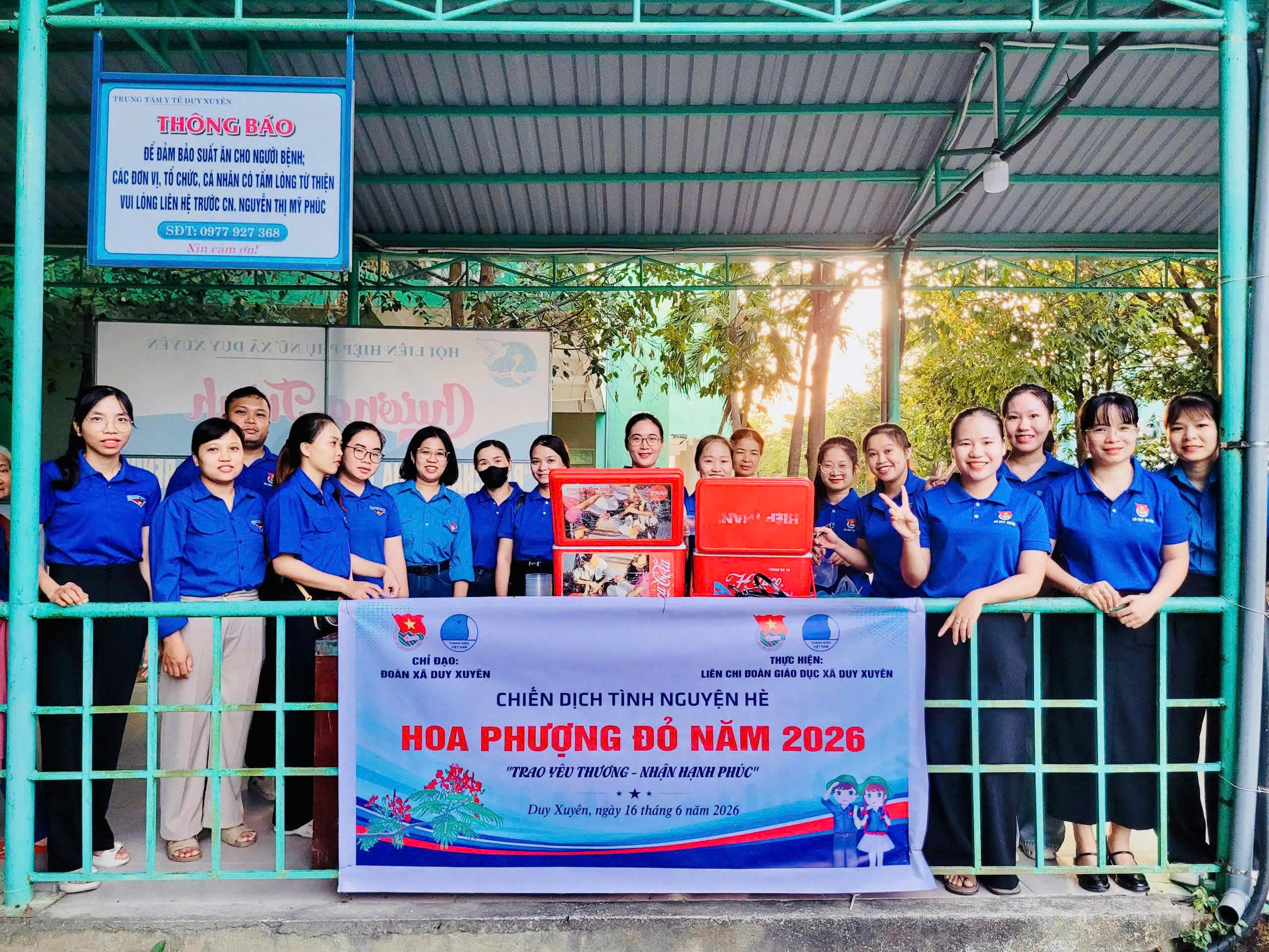 Duy Xuyên: Chiến dịch tình nguyện hè – Hoa phượng đỏ 2026