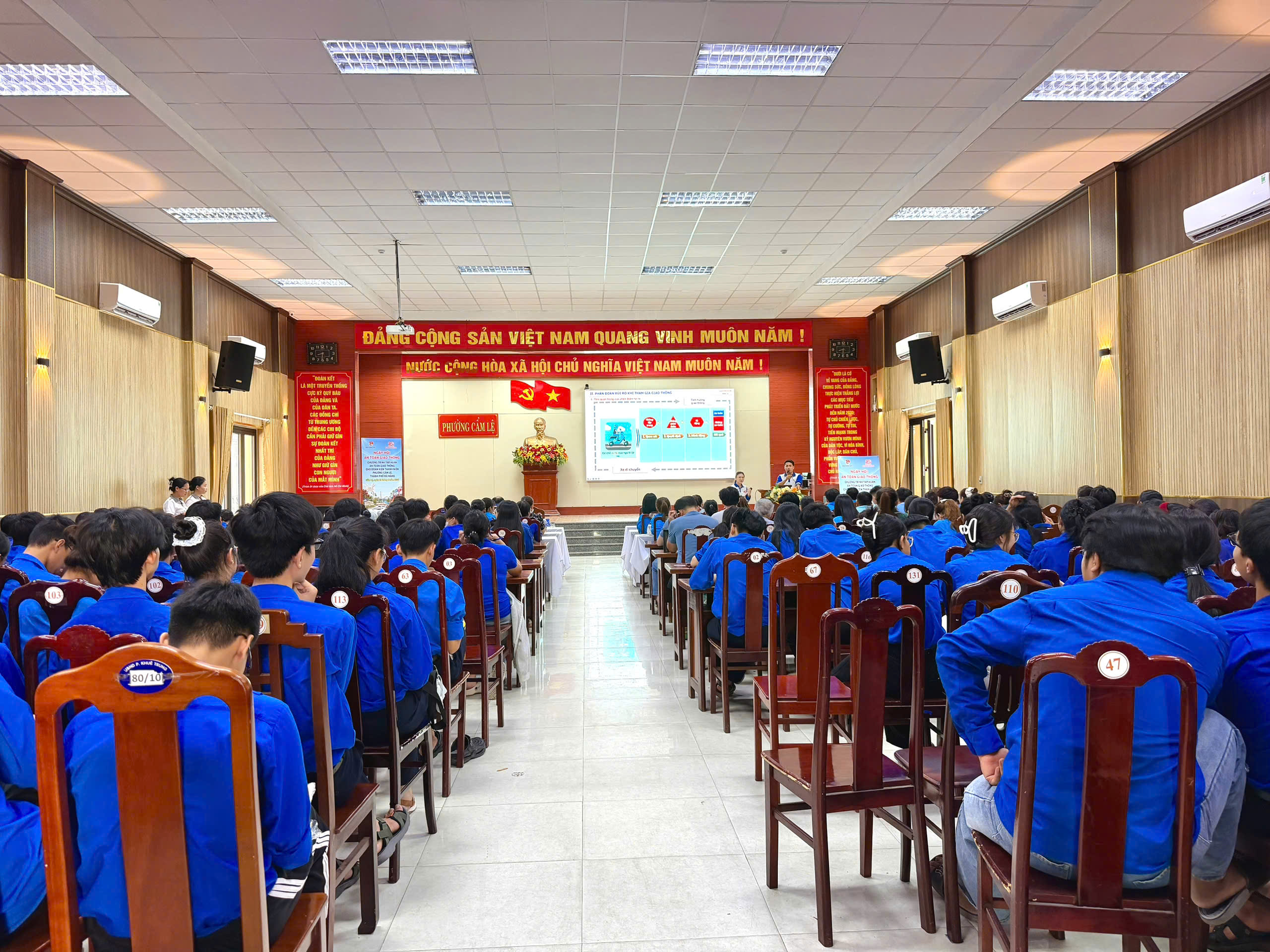 Đoàn phường Cẩm Lệ tổ chức Ngày hội An toàn giao thông năm 2026