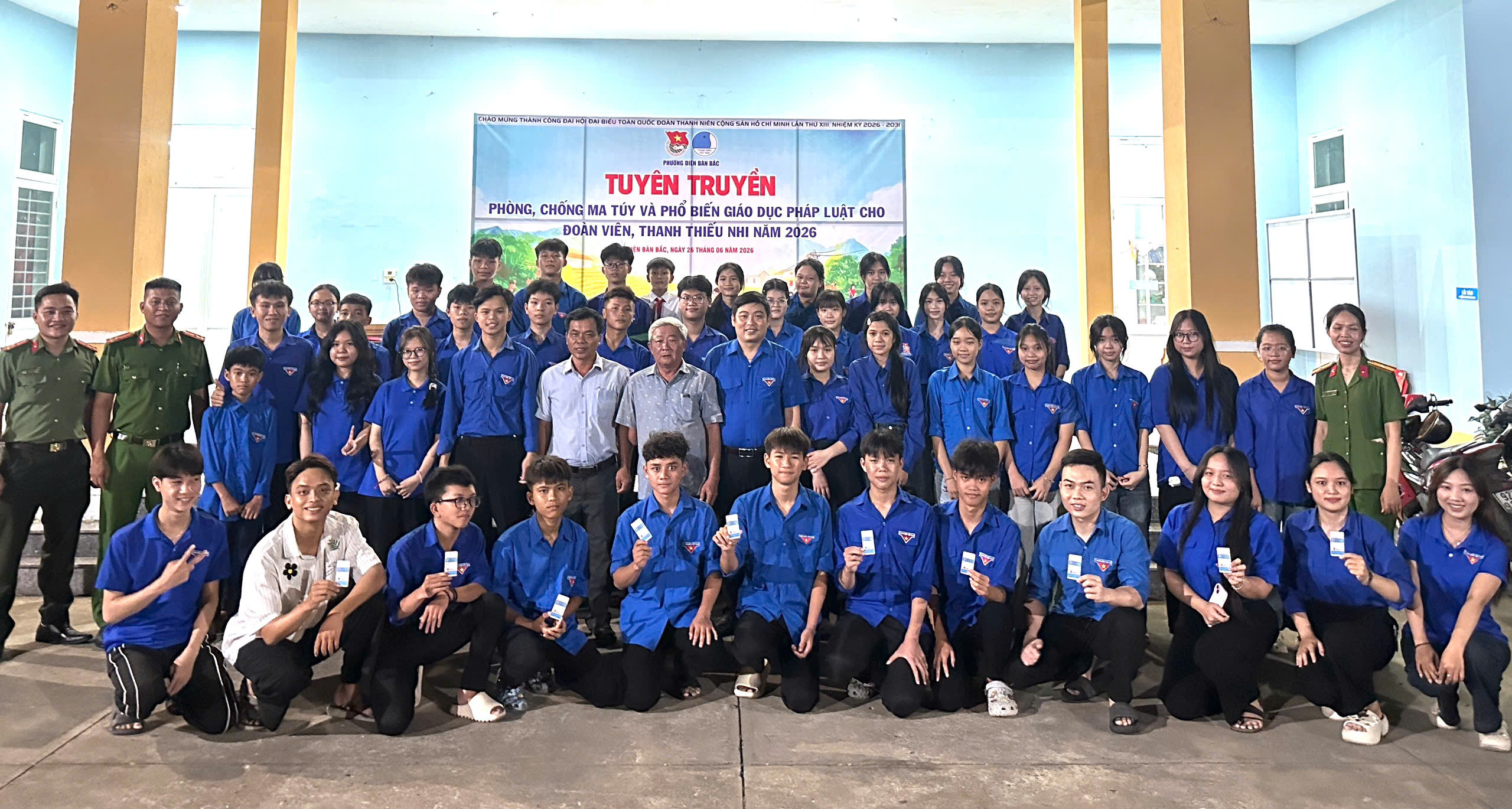 Đoàn phường Điện Bàn Bắc tổ chức tuyên truyền phòng, chống ma túy và phổ biến giáo dục pháp luật năm 2026