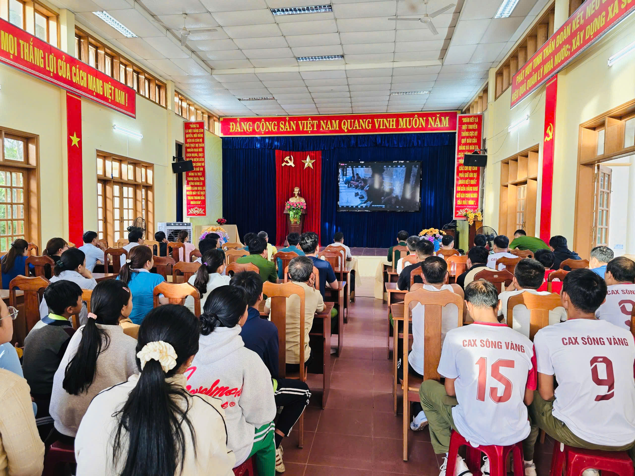 Tuổi trẻ xã Sông Vàng hưởng ứng Tháng hành động phòng, chống ma túy năm 2026