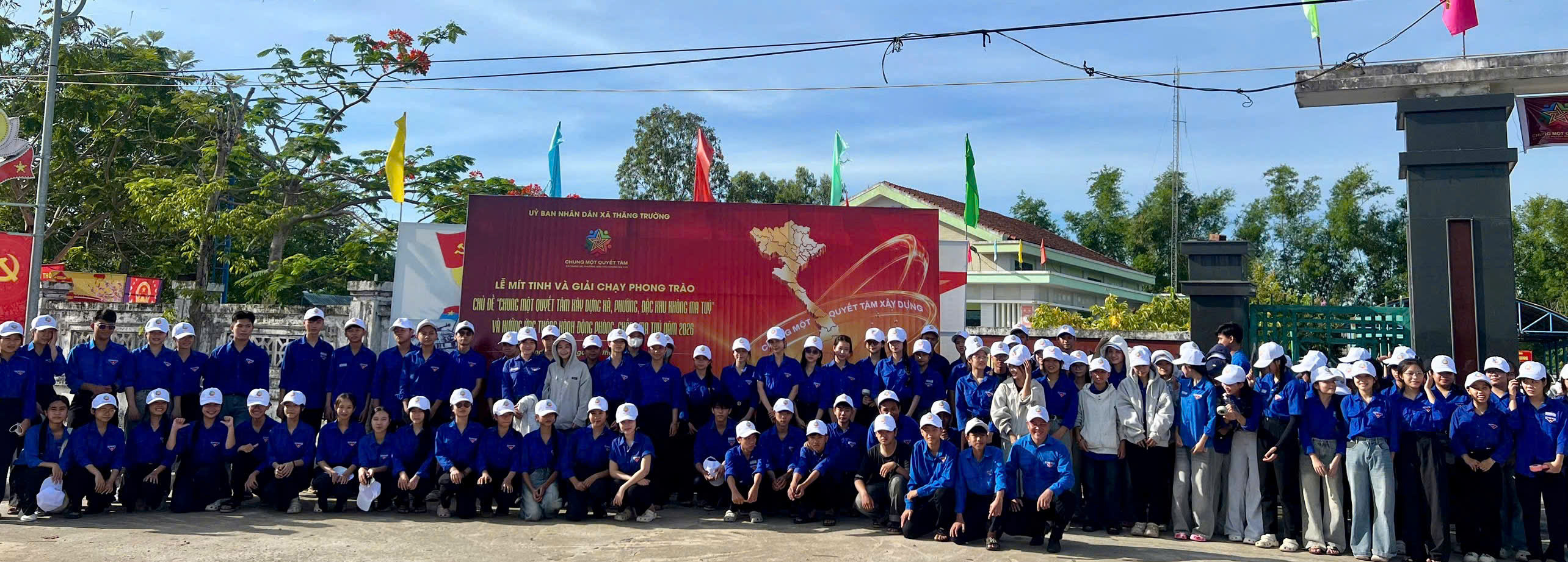 Đoàn xã Thăng Trường sôi nổi chuỗi hoạt động hưởng ứng Tháng hành động phòng, chống ma túy và bảo vệ môi trường
