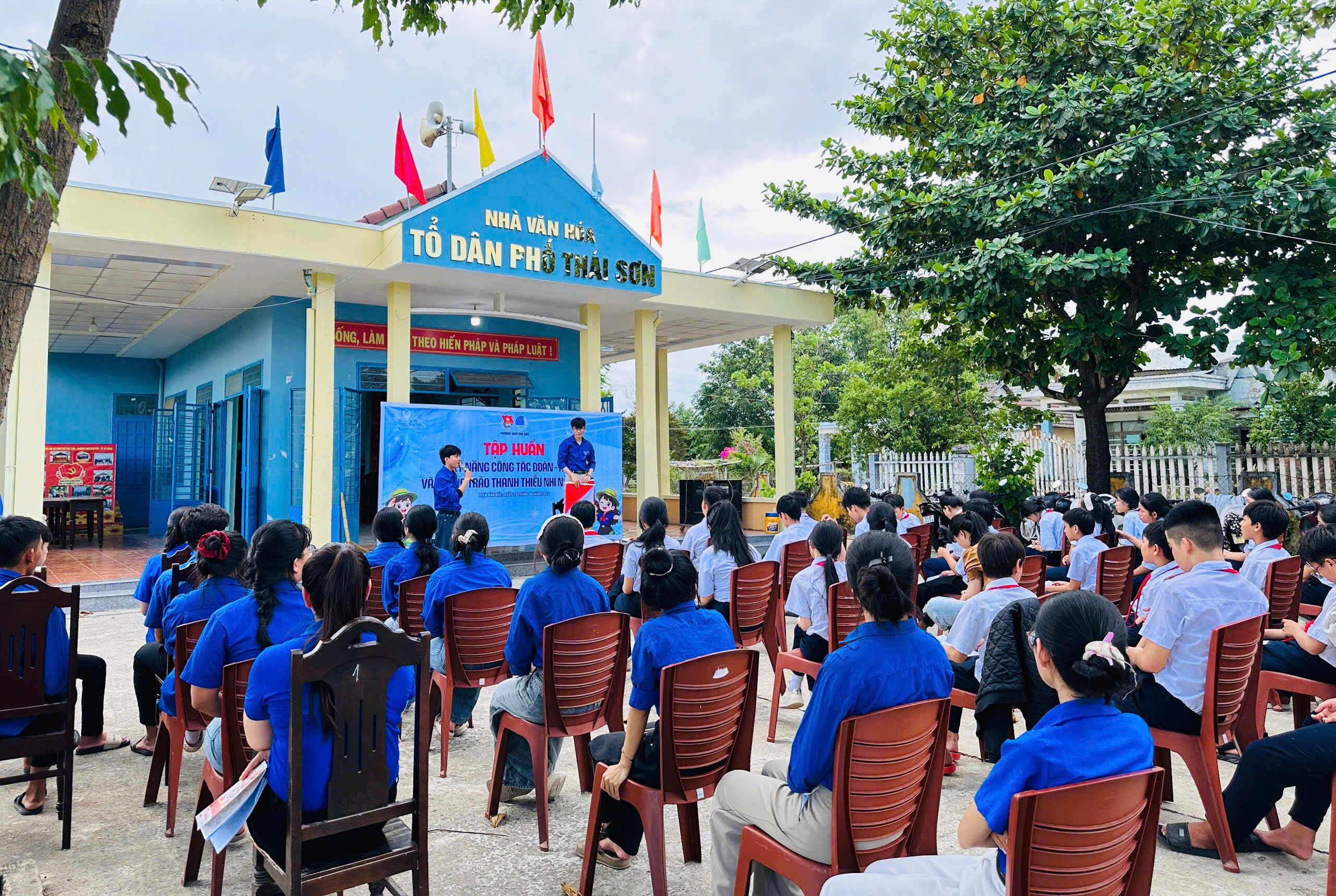 Đoàn phường Điện Bàn Bắc tổ chức tập huấn kỹ năng công tác Đoàn - Hội - Đội năm 2026