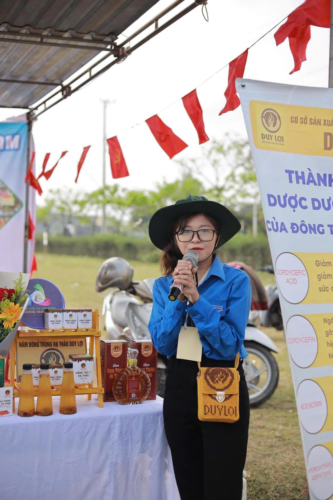 Đoàn xã Tam Anh giới thiệu gương thanh niên khởi nghiệp tiêu biểu: Chị Võ Thu Thủy với mô hình Đông Trùng Hạ Thảo Duy Lợi