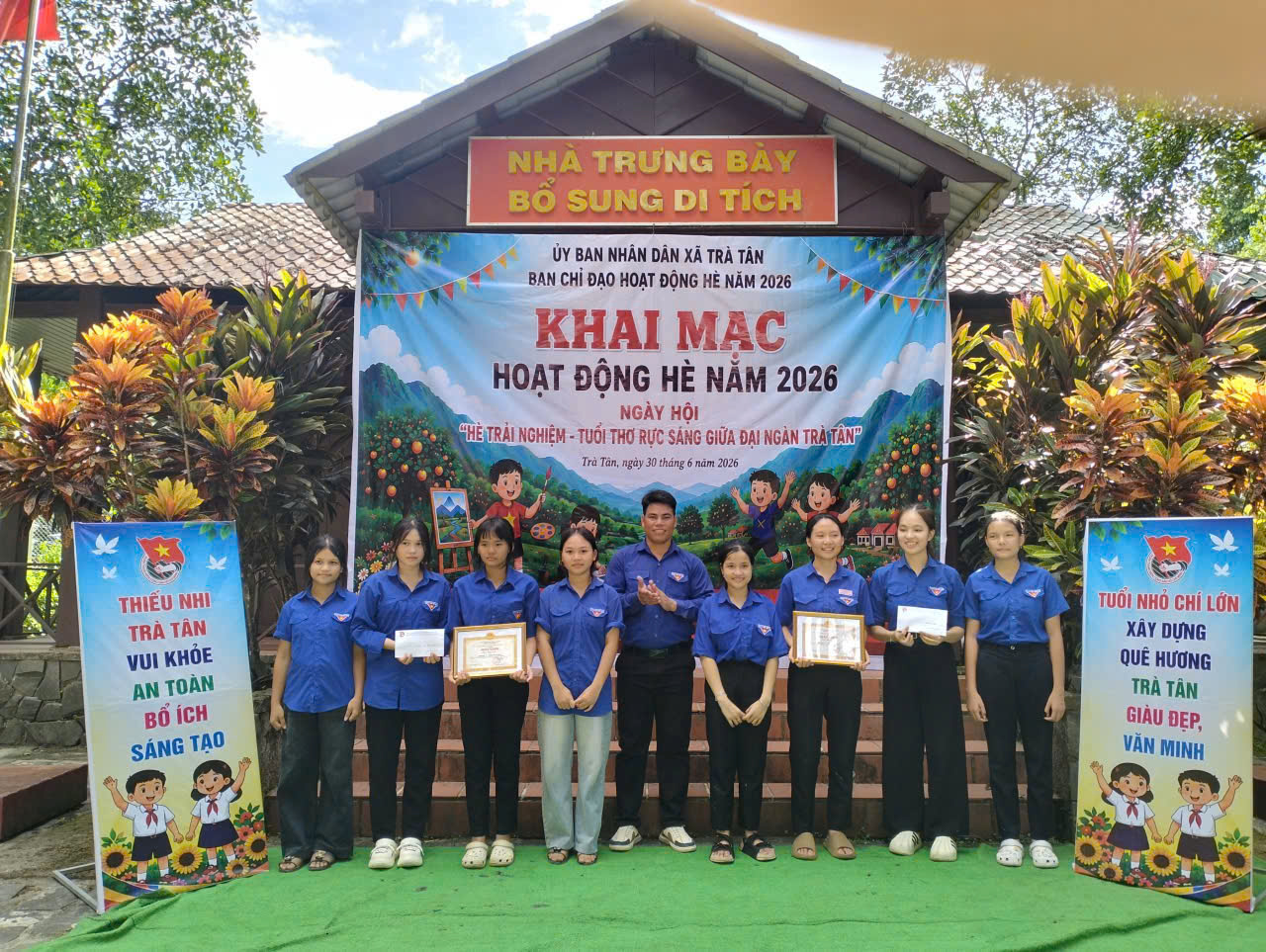 Đoàn xã Trà Tân khai mạc hoạt động hè năm 2026 – Khởi đầu mùa hè sôi nổi, ý nghĩa cho thanh thiếu nhi
