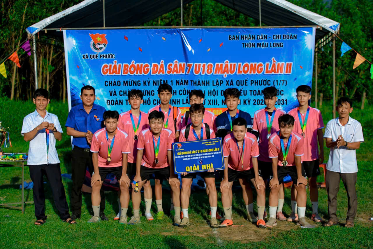 Đoàn xã Quế Phước tổ chức Giải bóng đá U18 năm 2026 chào mừng kỷ niệm tái lập xã và thành công Đại hội Đoàn toàn quốc