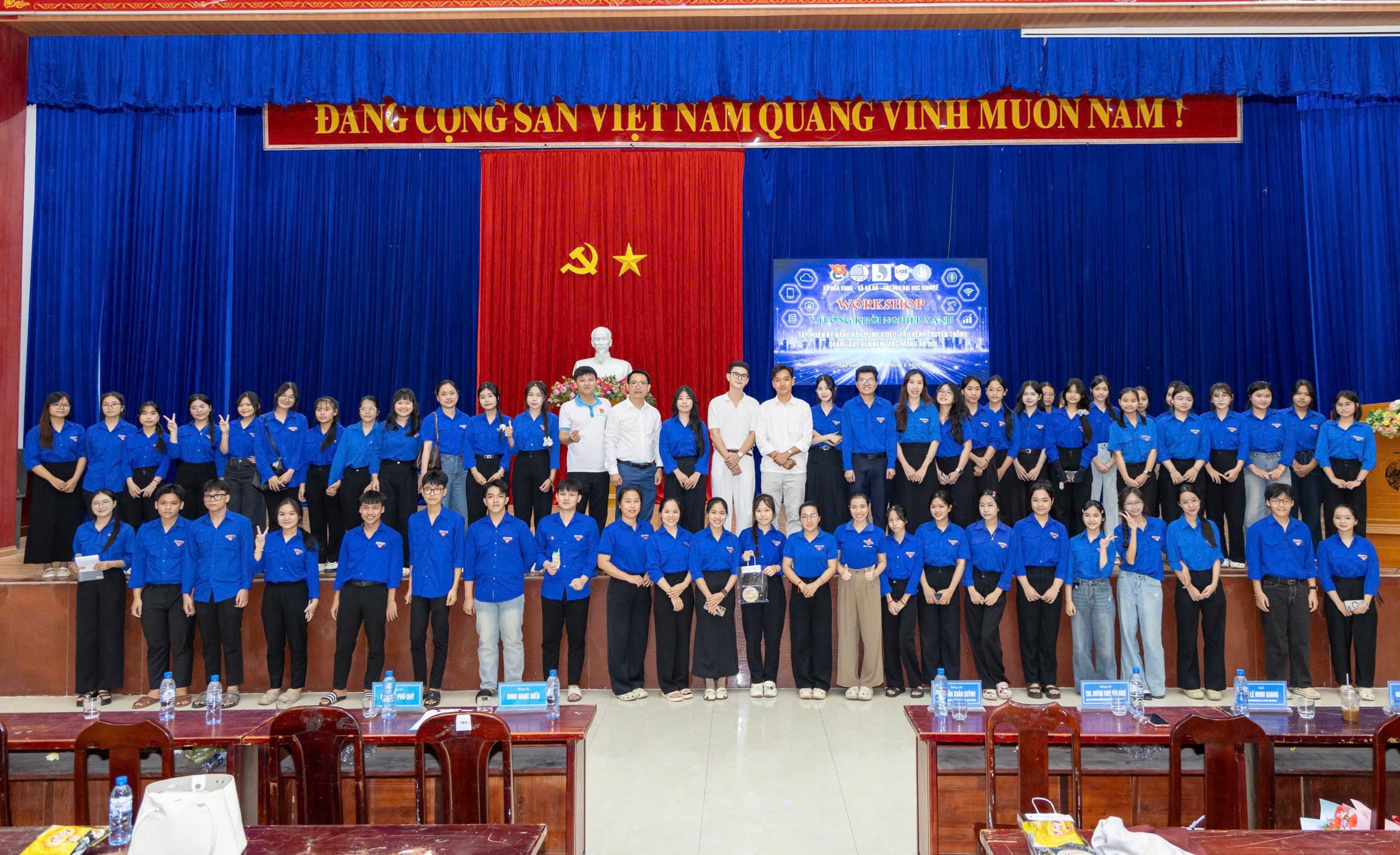 Đoàn xã Bà Nà phối hợp tổ chức Workshop “Ý tưởng khởi nghiệp xanh – Tập huấn kỹ năng xây dựng video, truyền thông số trong Chiến dịch Mùa hè xanh 2026”