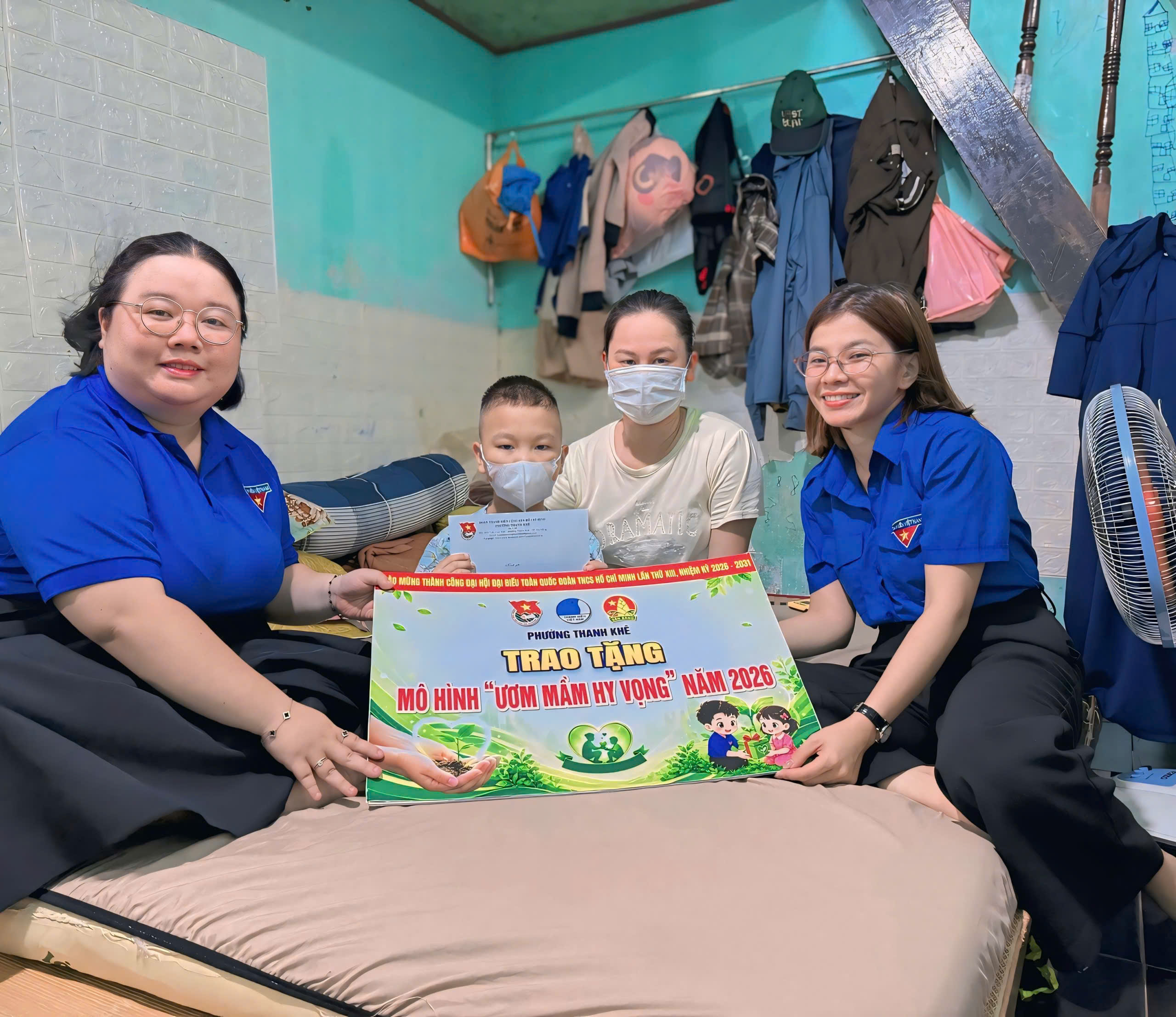 Đoàn phường Thanh Khê triển khai mô hình “Ươm mầm hy vọng” hỗ trợ thiếu nhi có hoàn cảnh khó khăn