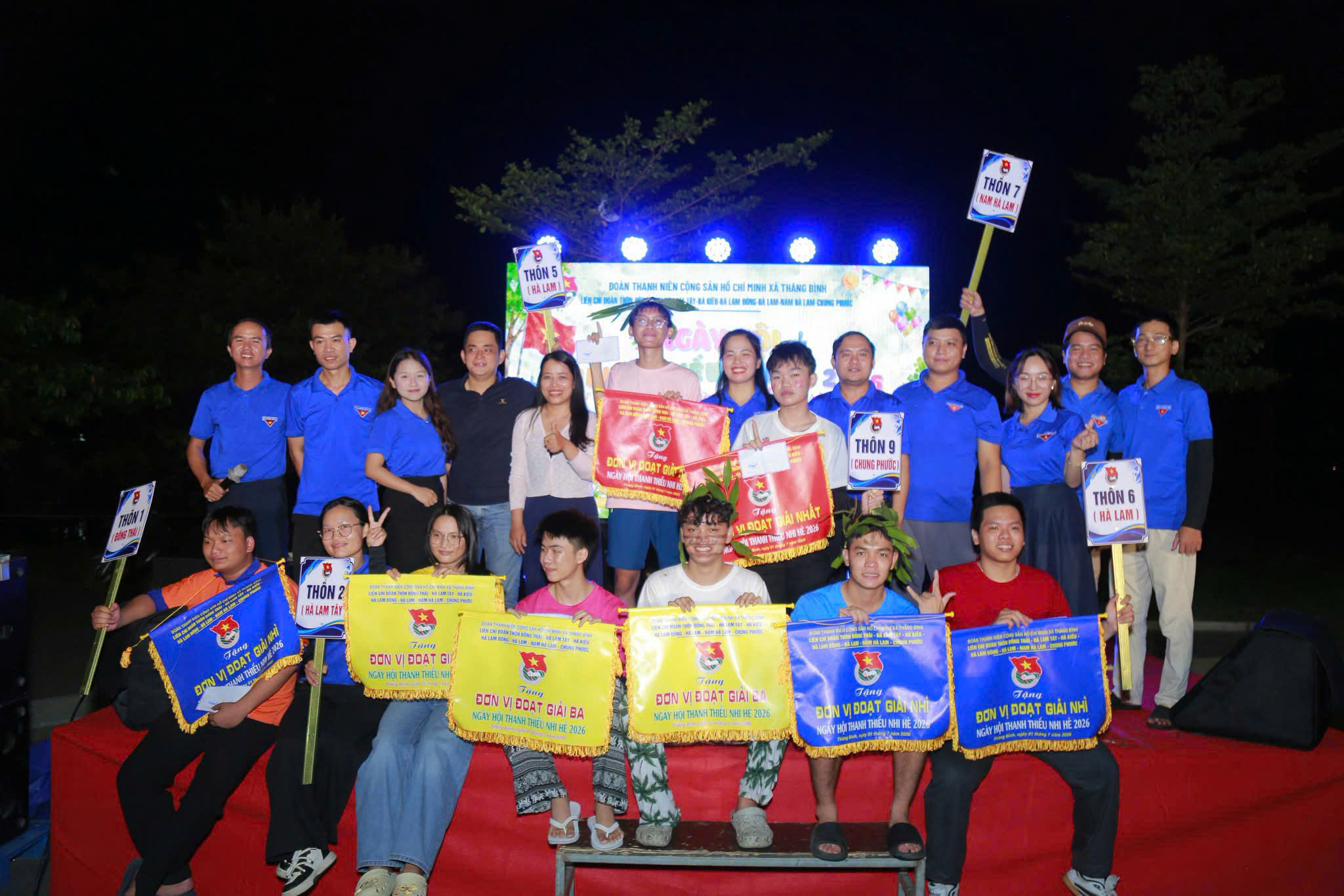 Thăng Bình: Liên chi đoàn các thôn tổ chức Ngày hội thanh thiếu nhi hè năm 2026