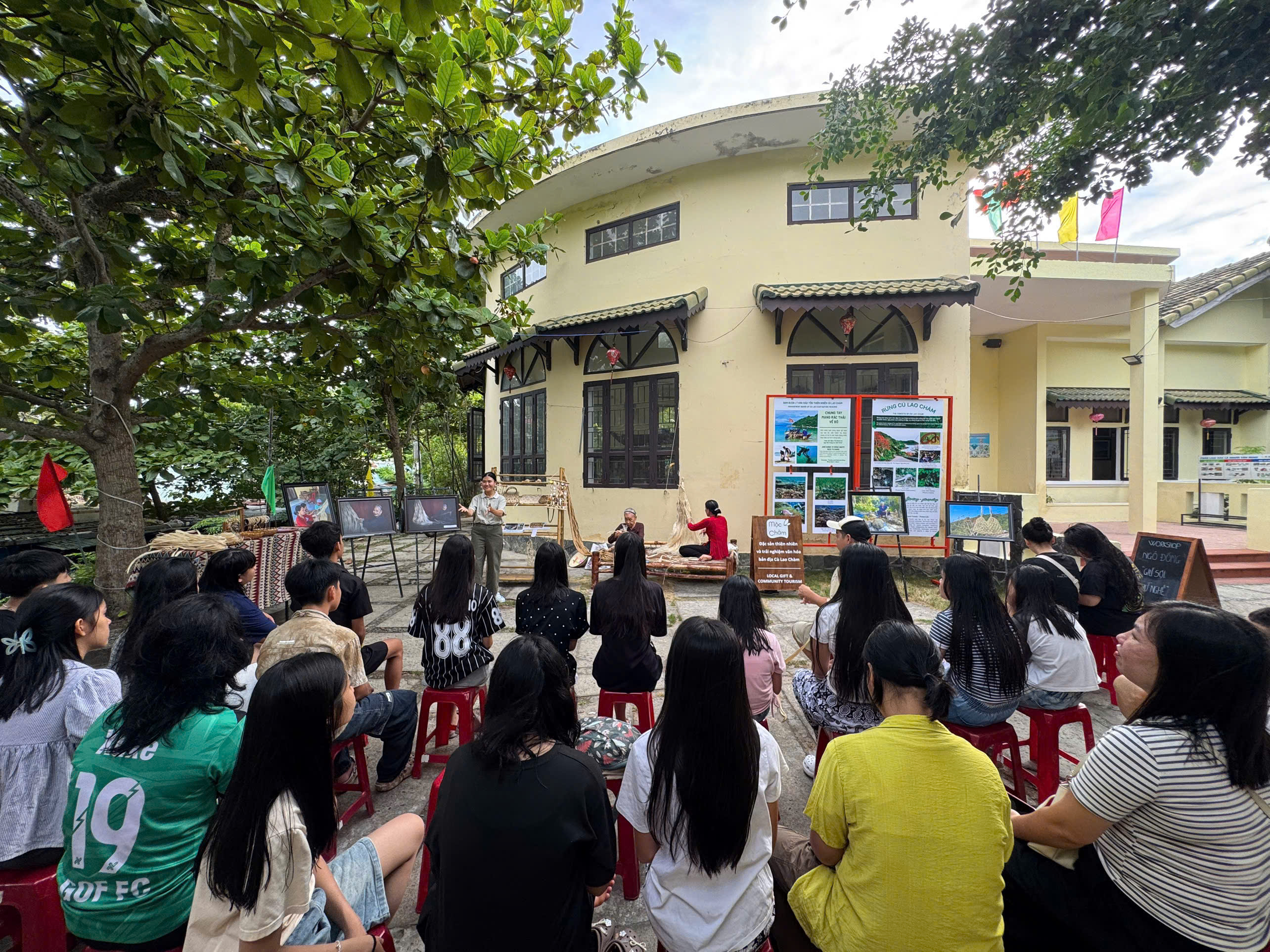 Đoàn phường Hội An Tây tổ chức hành trình "Thiếu nhi Hội An Tây vui hè" trải nghiệm Trại hè san hô tại Khu dự trữ sinh quyển thế giới Cù Lao Chàm – Hội An