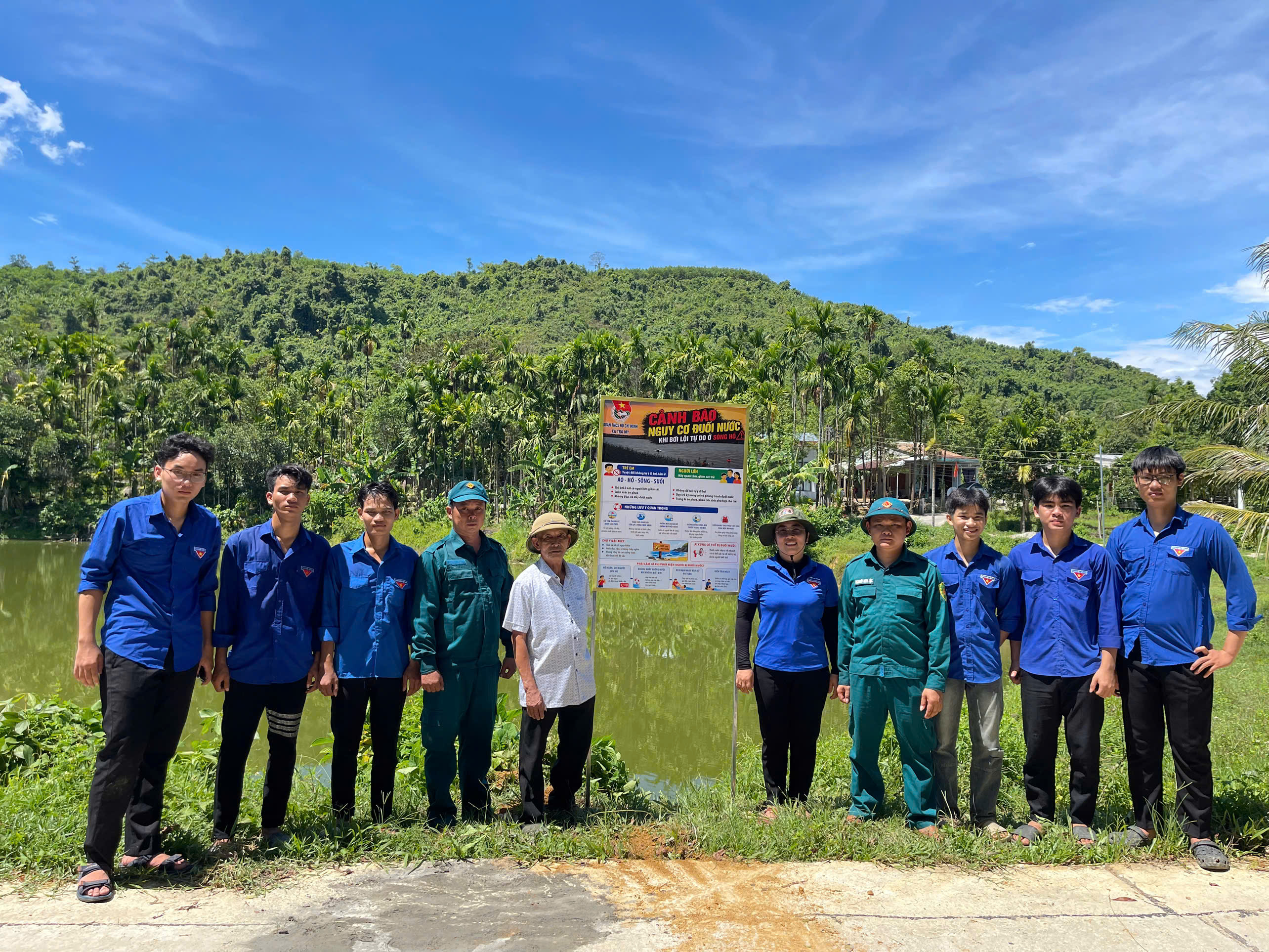 Tuổi trẻ Trà My chung tay phòng, chống đuối nước cho trẻ em