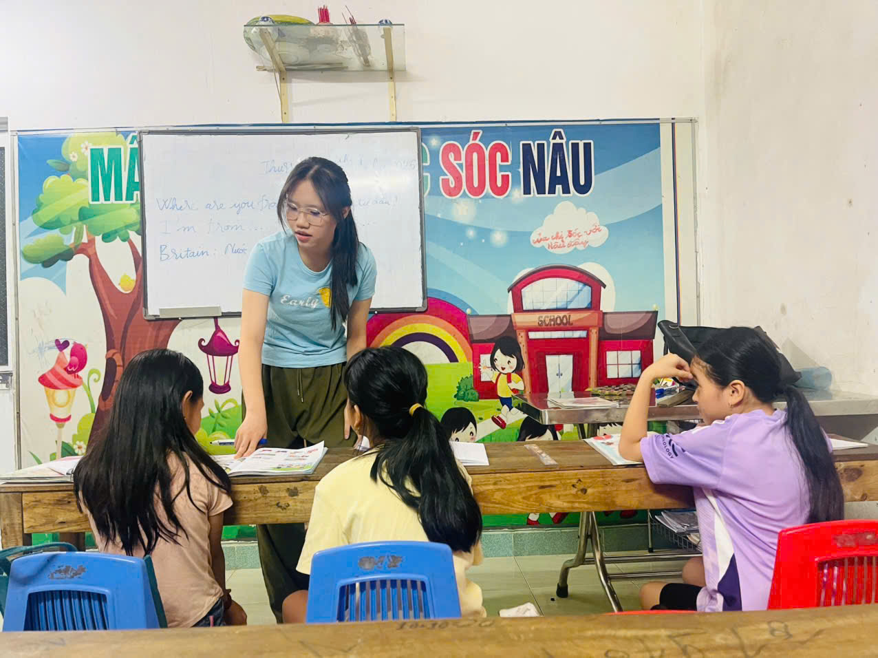 Đoàn xã Tam Anh duy trì các lớp học hè miễn phí cho thiếu nhi