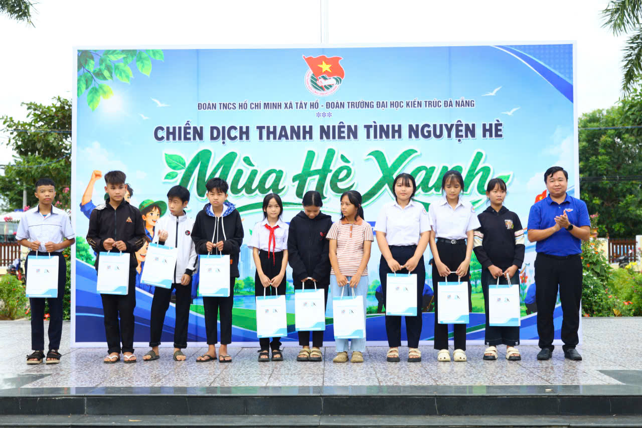 Đoàn xã Tây Hồ triển khai Chiến dịch tình nguyện hè – Mùa hè xanh 2026