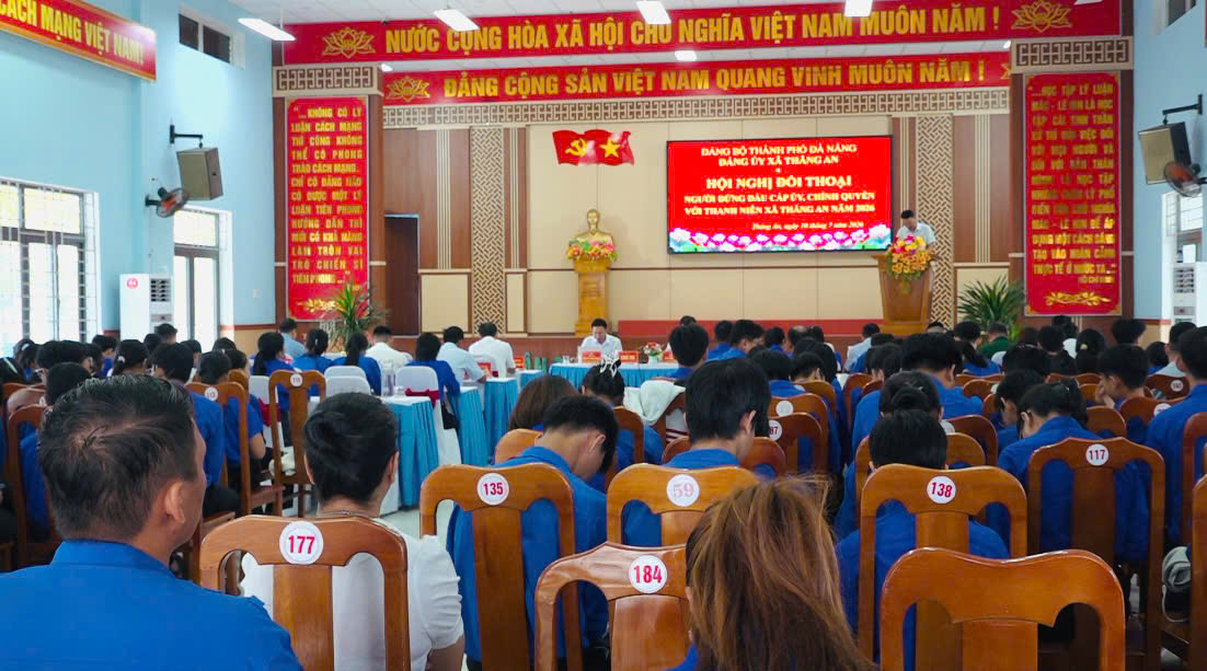 Xã Thăng An tổ chức đối thoại giữa cấp ủy, chính quyền với đoàn viên, thanh niên