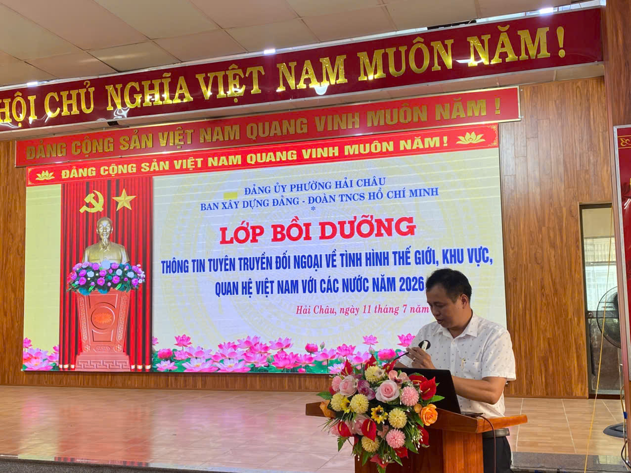 Đoàn phường Hải Châu tổ chức hội nghị tuyên truyền đối ngoại năm 2026