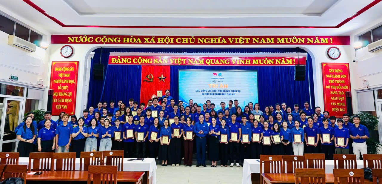 Đoàn phường Ngũ Hành Sơn gặp mặt, tri ân 98 nguyên Bí thư Chi đoàn khu dân cư