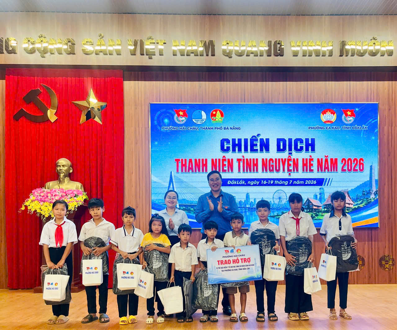 Đoàn phường Hải Châu tổ chức chương trình “Tình nguyện hè năm 2026” tại tỉnh Đắk Lắk