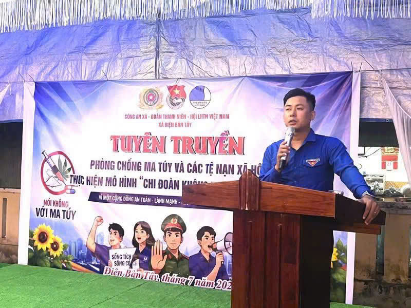 Đoàn Thanh niên xã Điện Bàn Tây tổ chức tuyên truyền, phổ biến giáo dục pháp luật cho đoàn viên, thanh niên dịp hè năm 2026