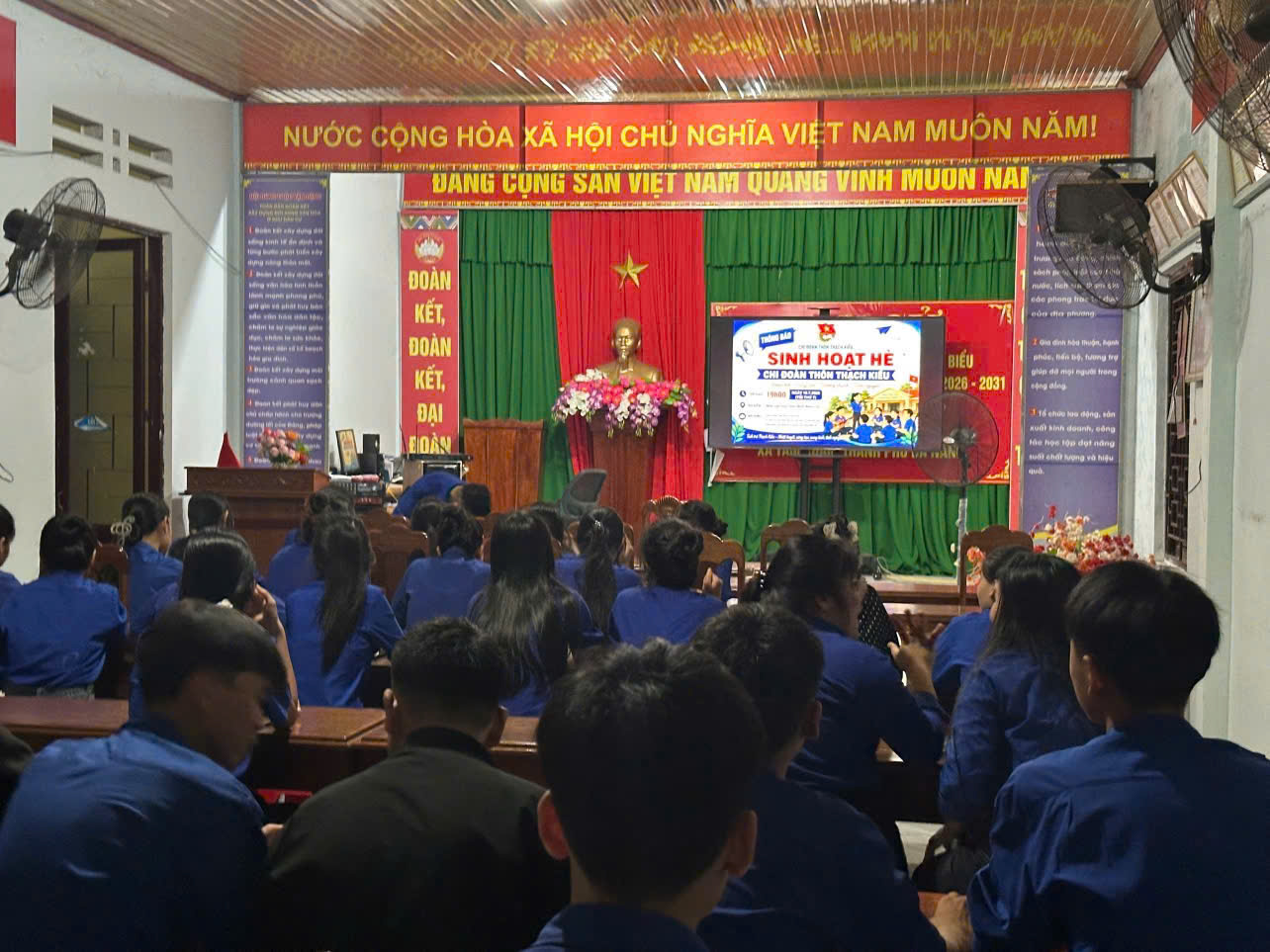 Đoàn Thanh niên xã Tam Xuân tổ chức nhiều hoạt động sinh hoạt hè sôi nổi cho thanh thiếu nhi