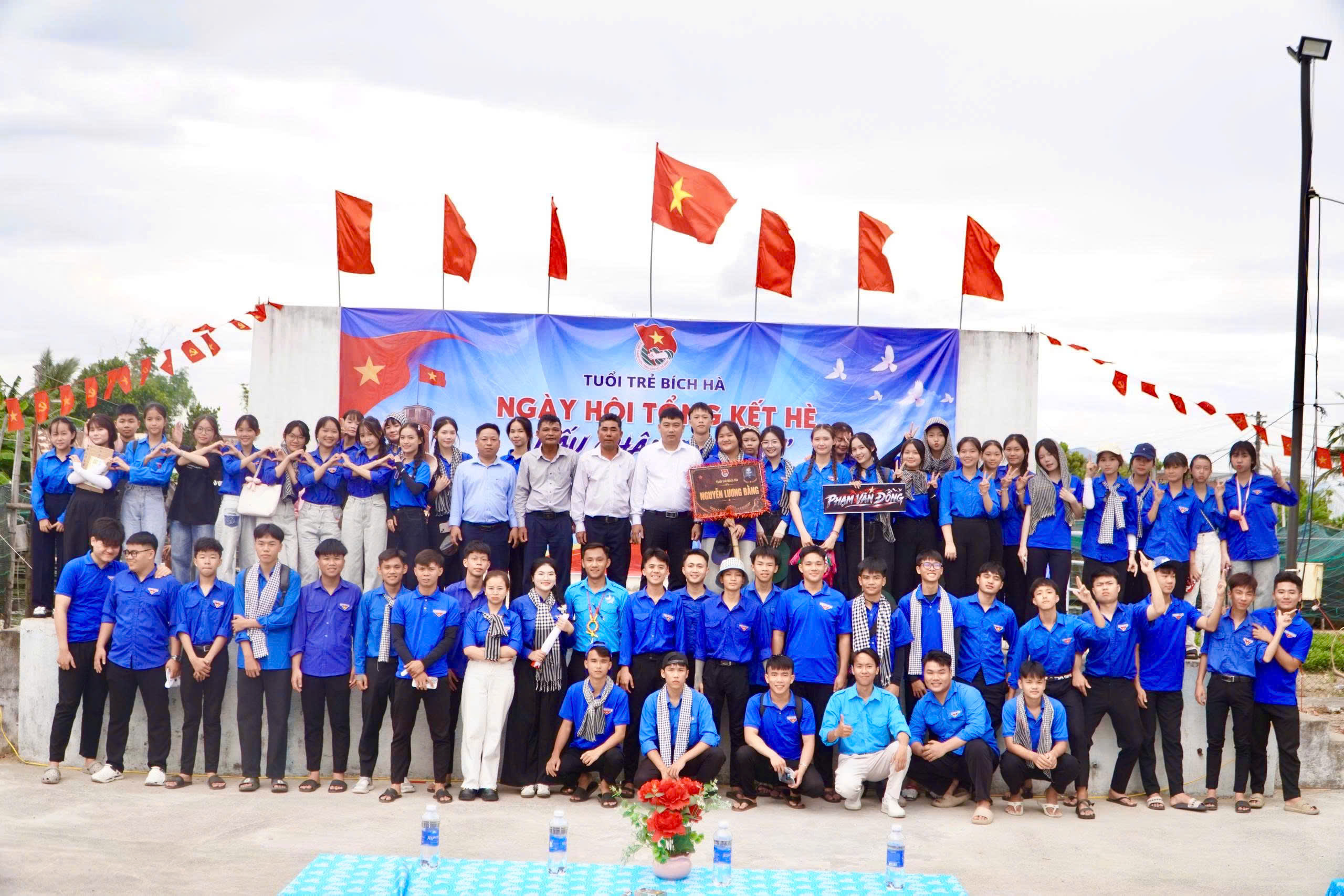 Đoàn phường Điện Bàn Bắc tổ chức tổng kết hoạt động hè tại các Chi đoàn dân cư