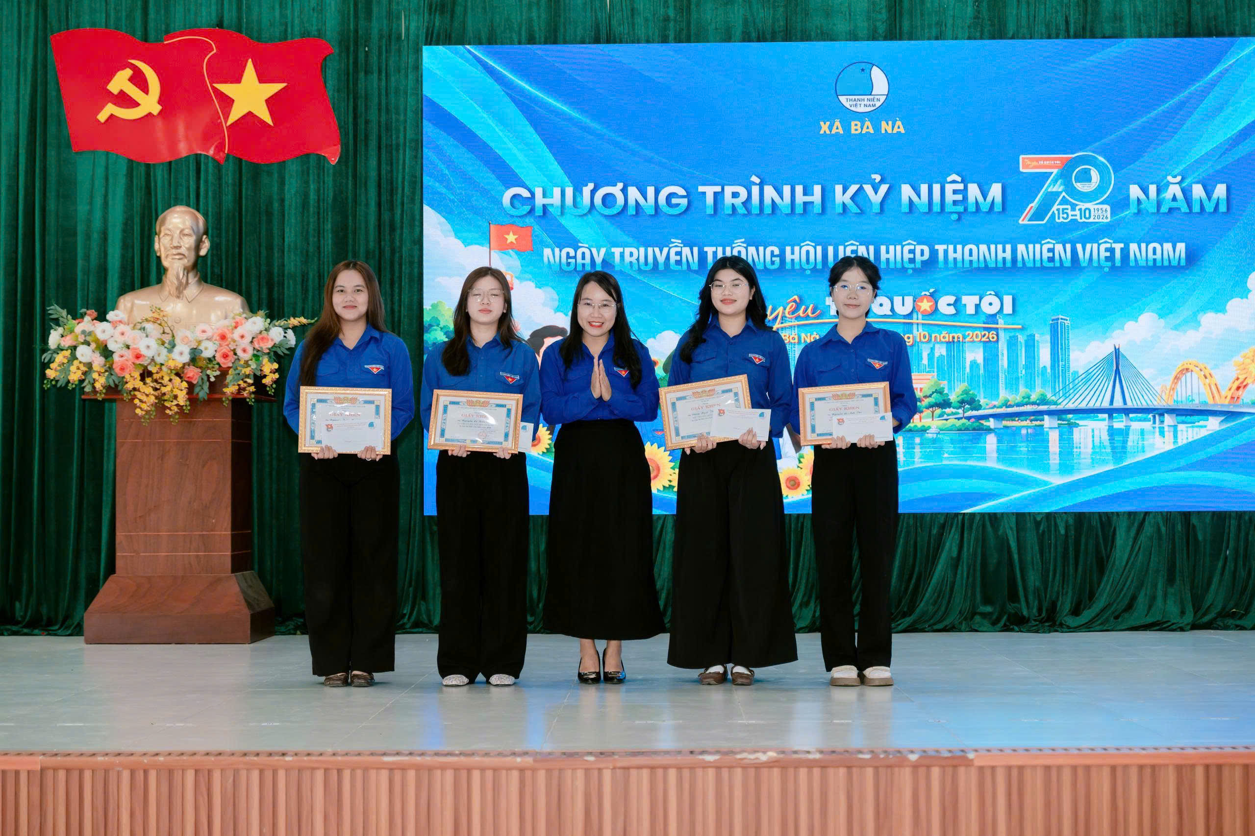 Hội LHTN Việt Nam xã Bà Nà kỷ niệm 70 năm Ngày truyền thống Hội LHTN Việt Nam