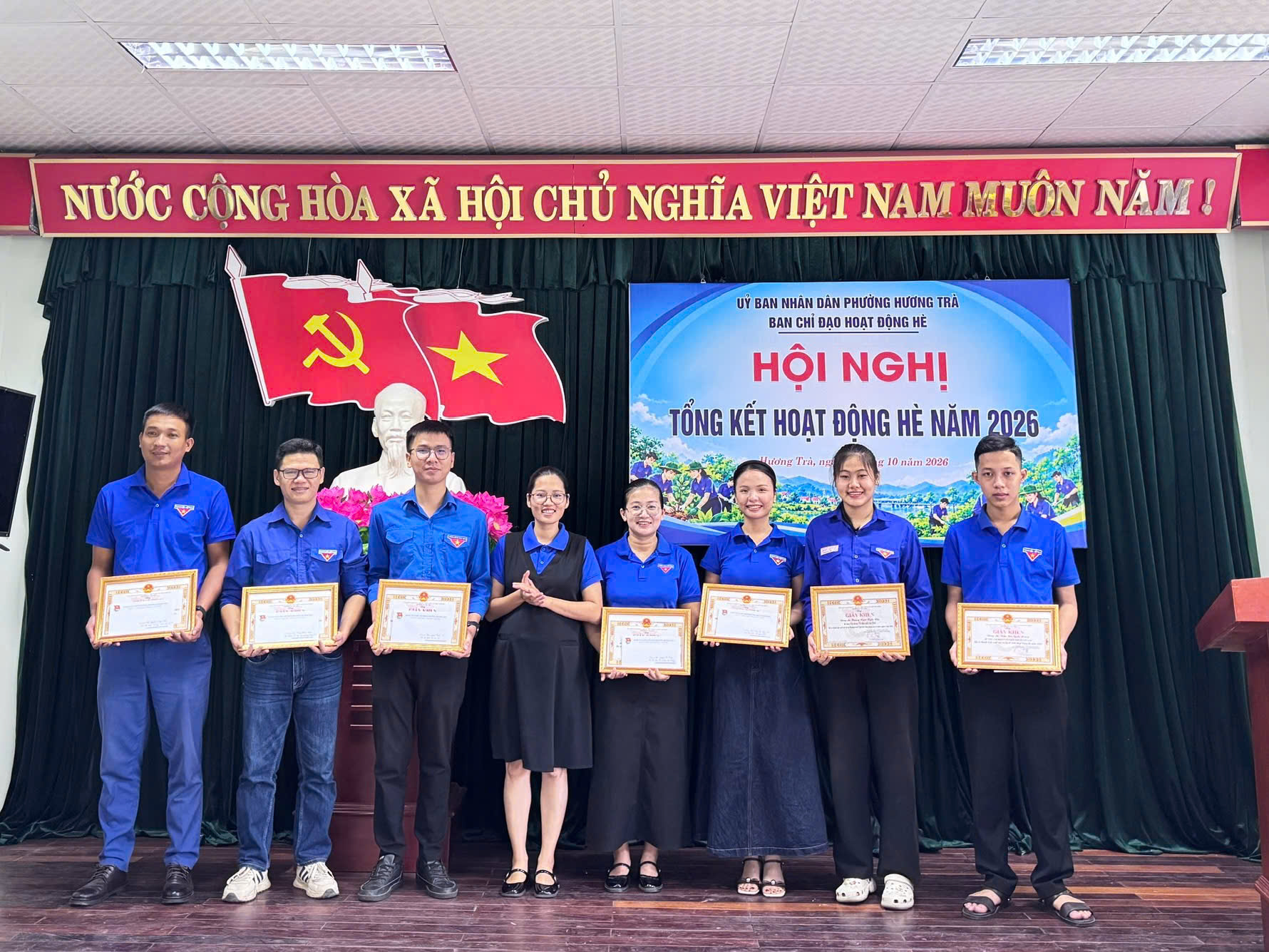 Phường Hương Trà tổng kết hoạt động hè năm 2026